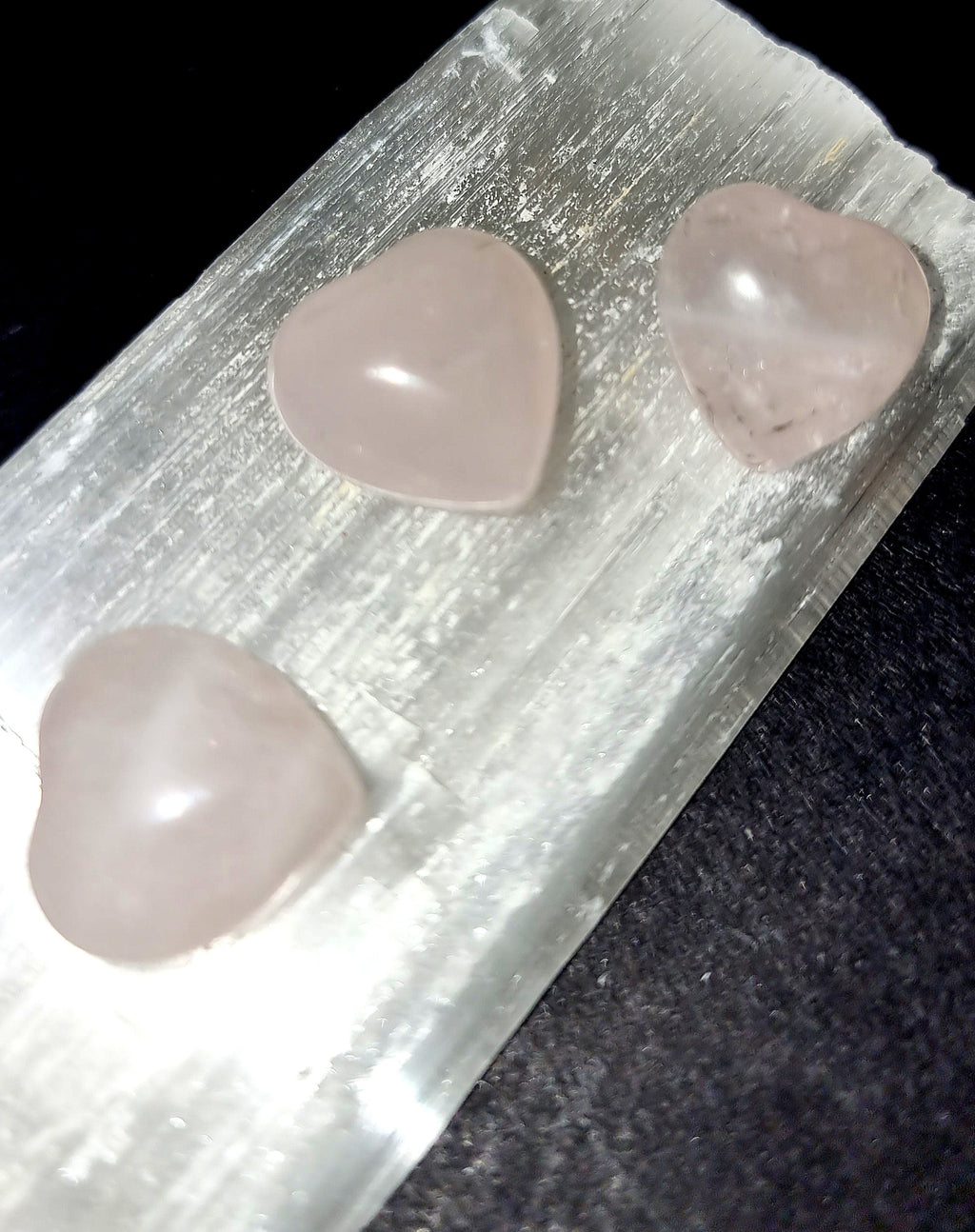 Rose Quartz Heart - Mini