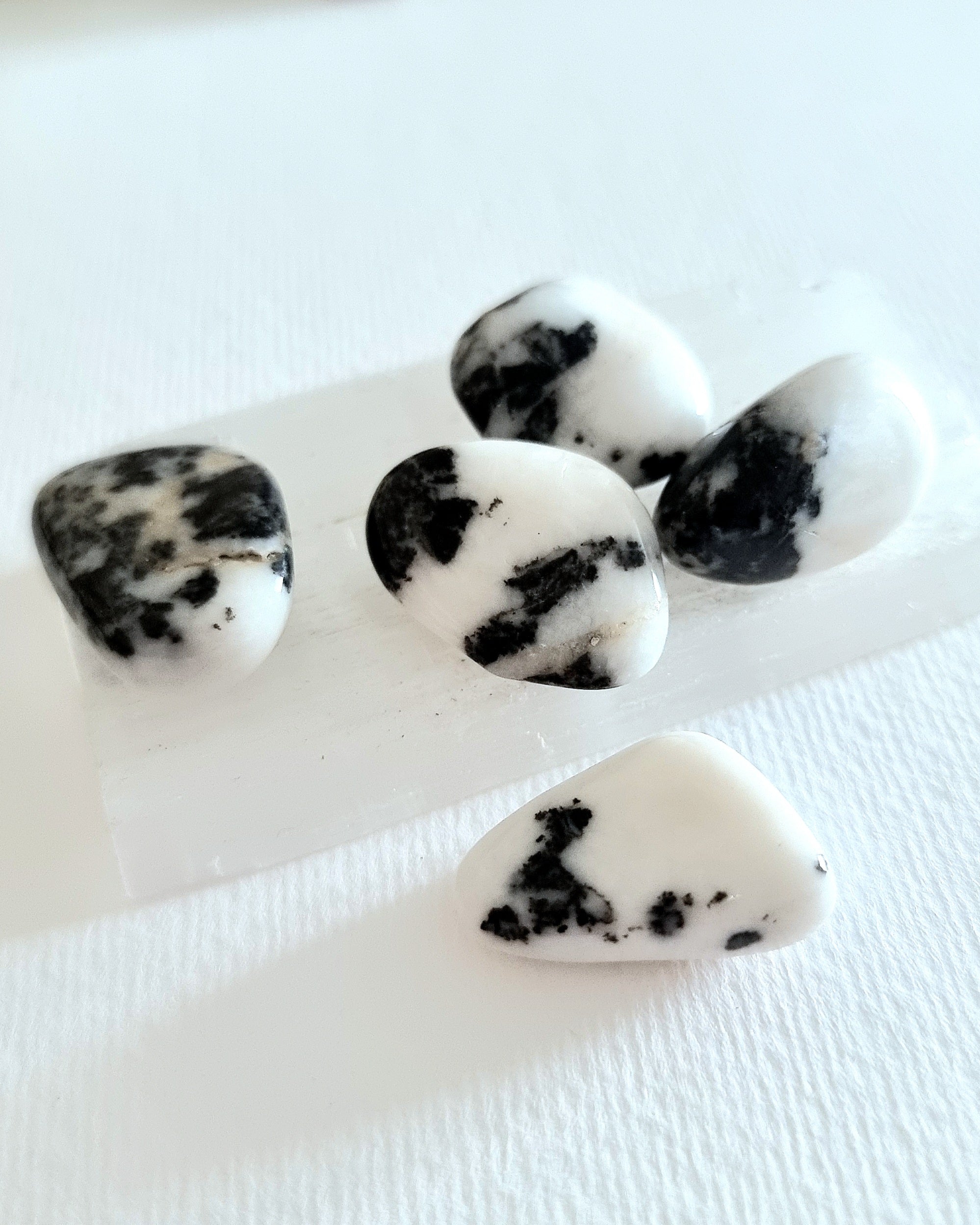 Zebra Jasper Tumble Stone