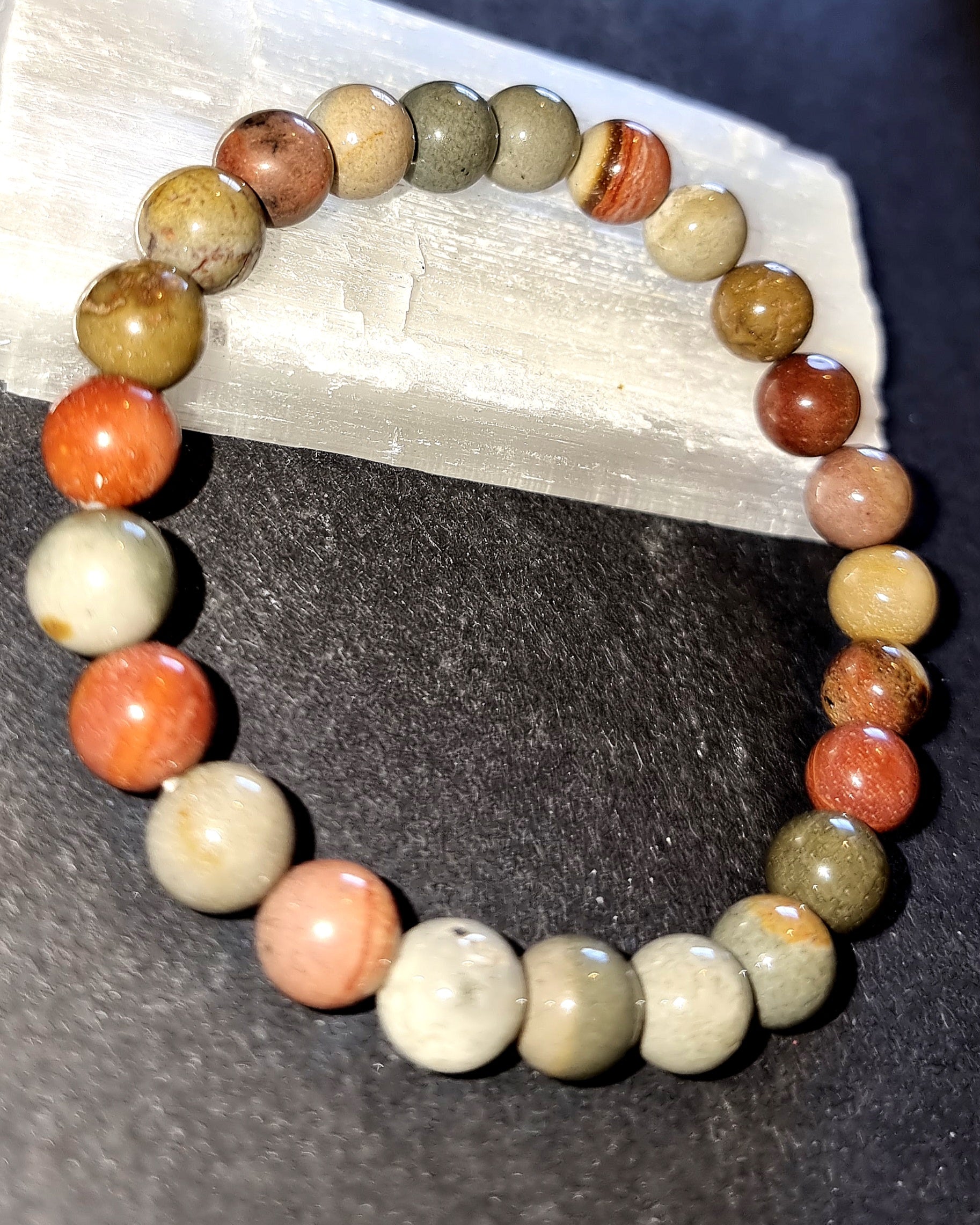 Polychrome Jasper Bracelet