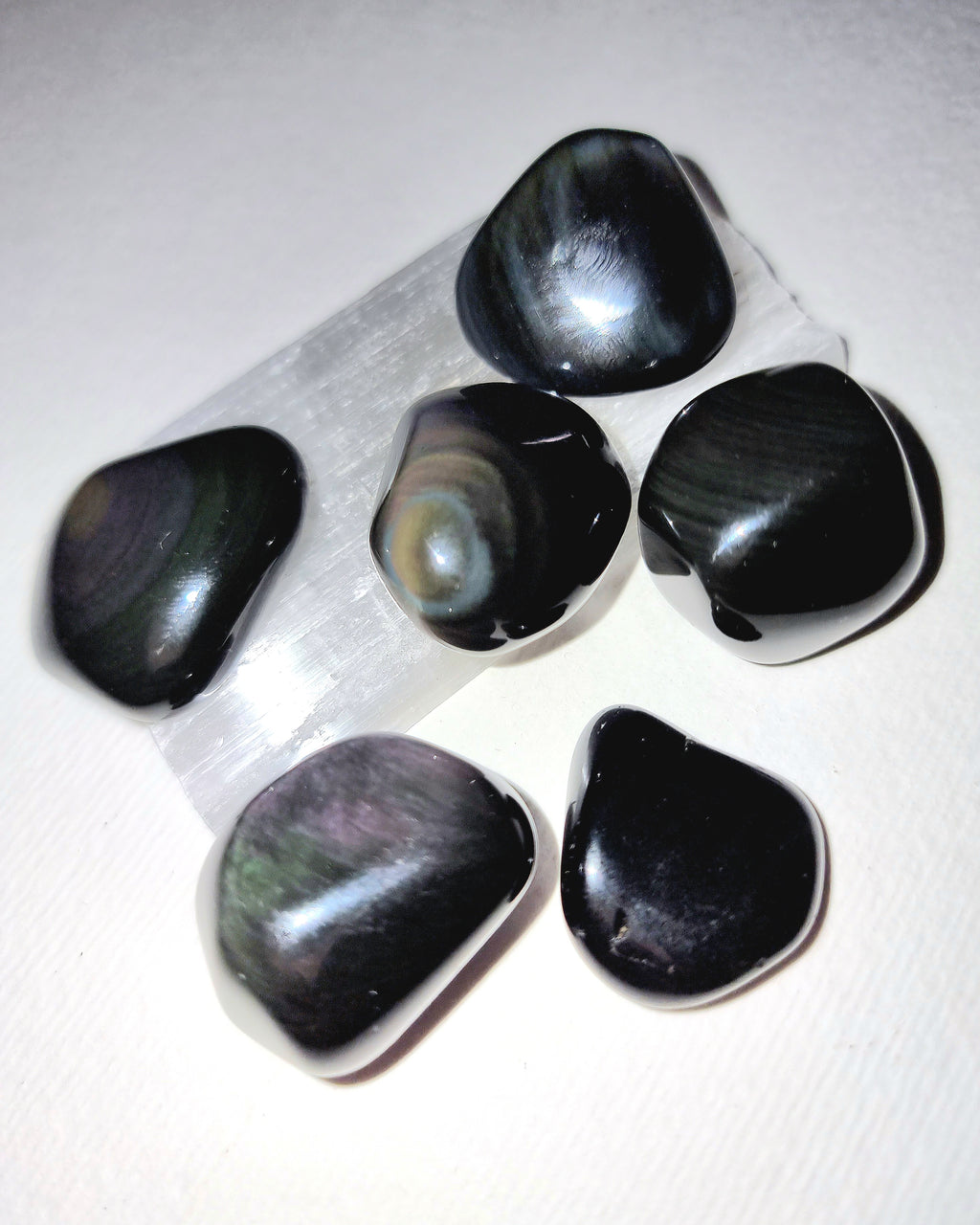 Rainbow Obsidian Tumble Stone