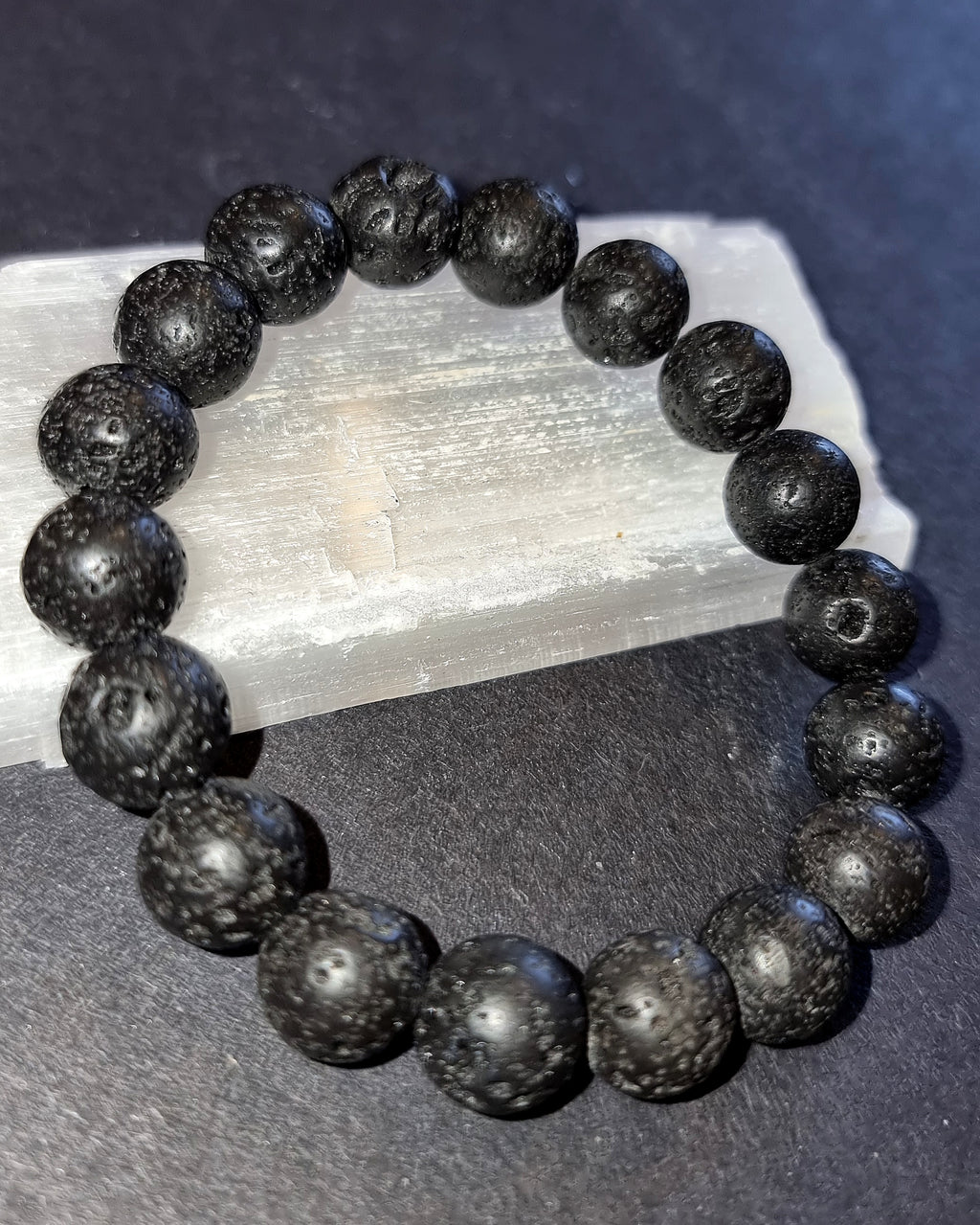 Lava Rock Bracelet