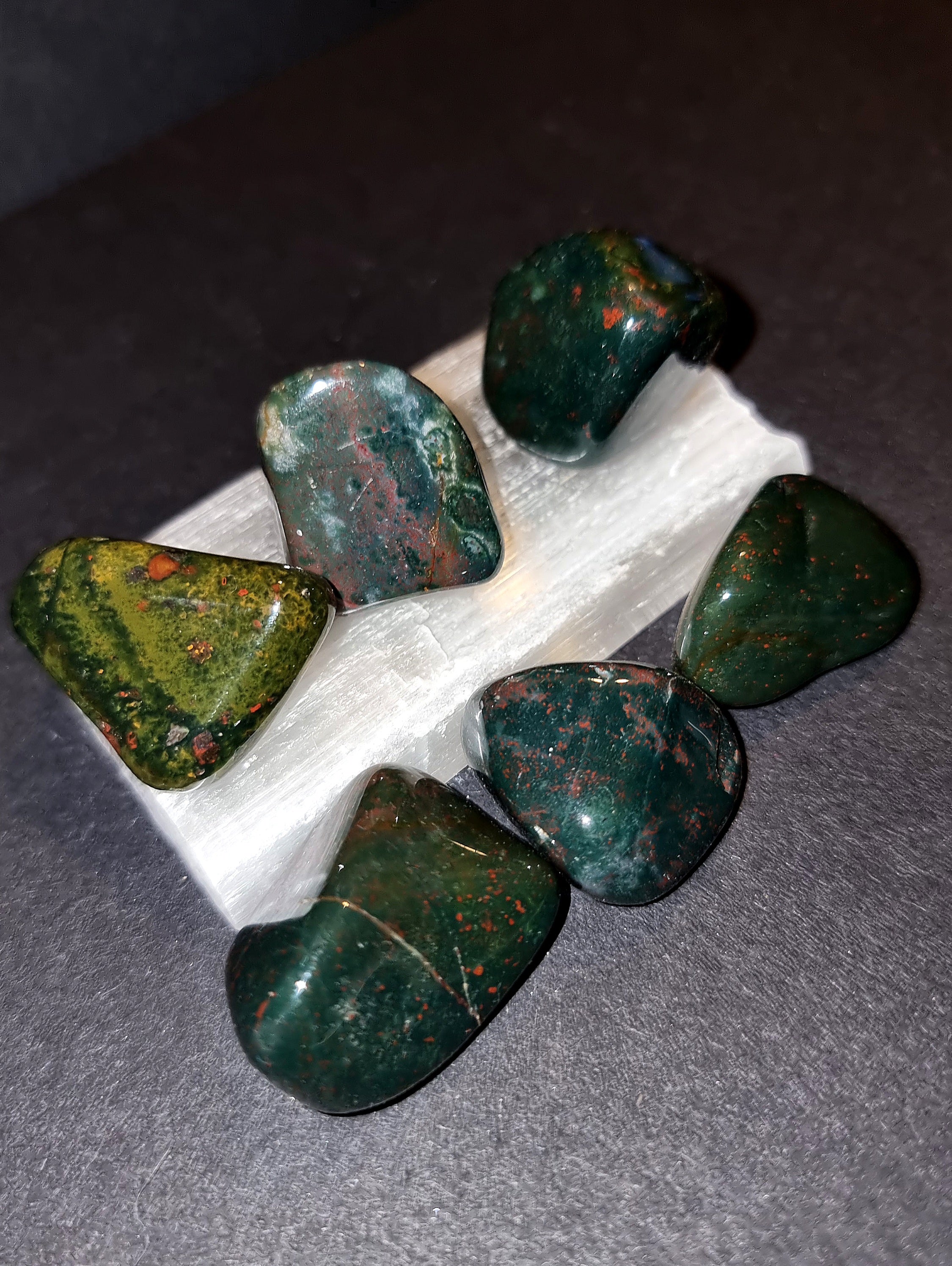 Bloodstone Tumble Stone