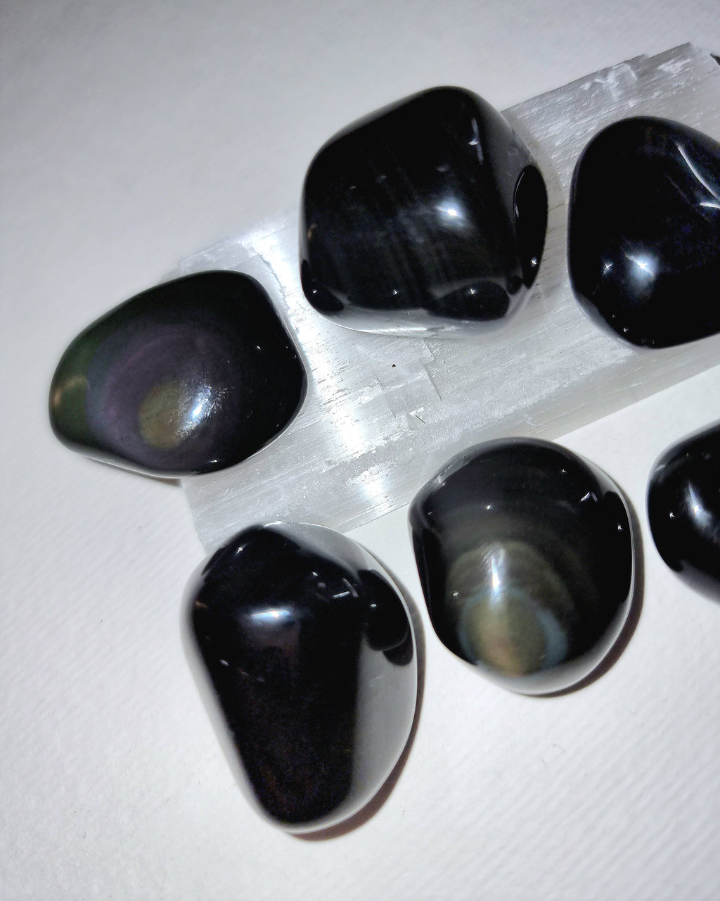 Rainbow Obsidian Tumble Stone
