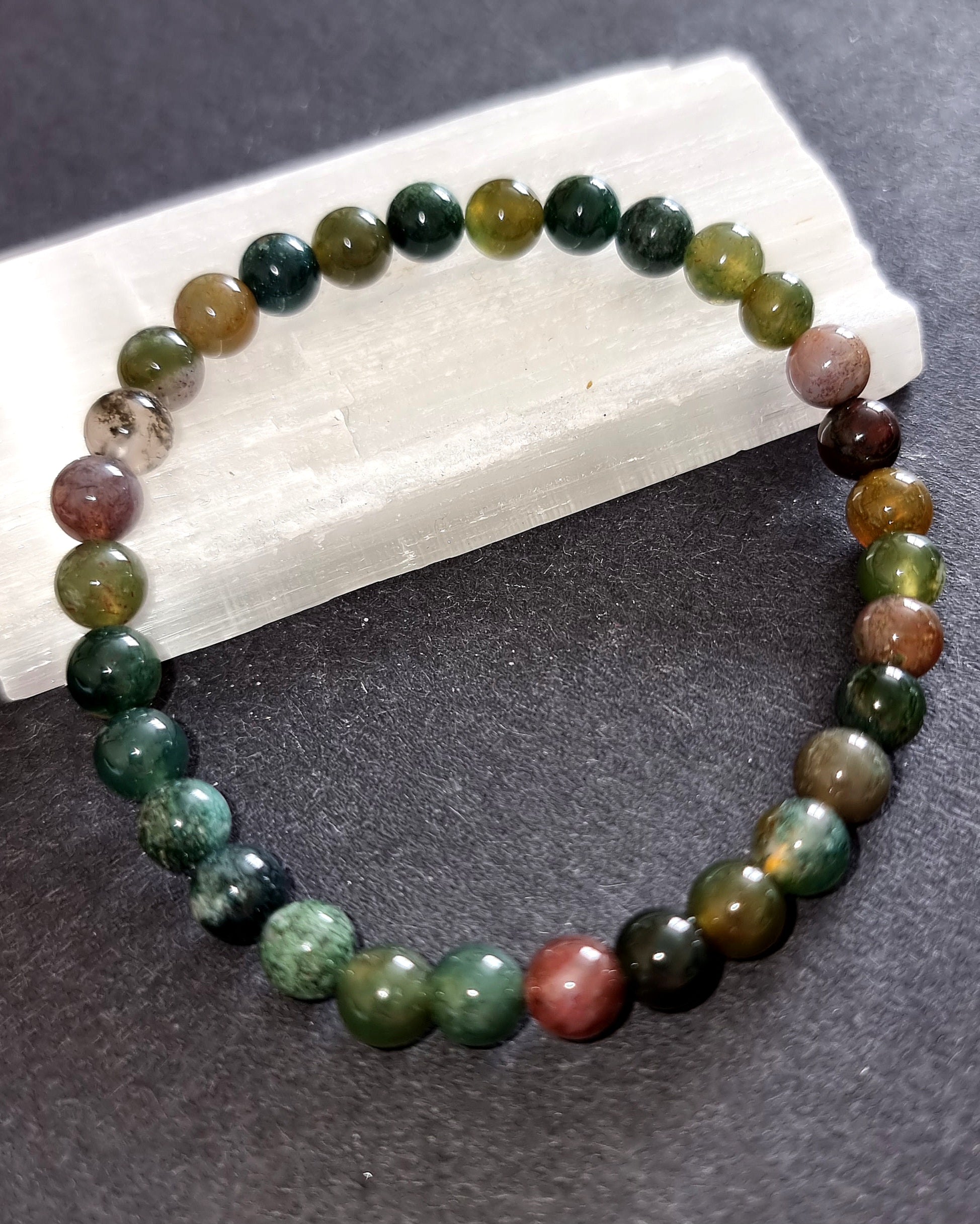 Indian Agate Bracelet