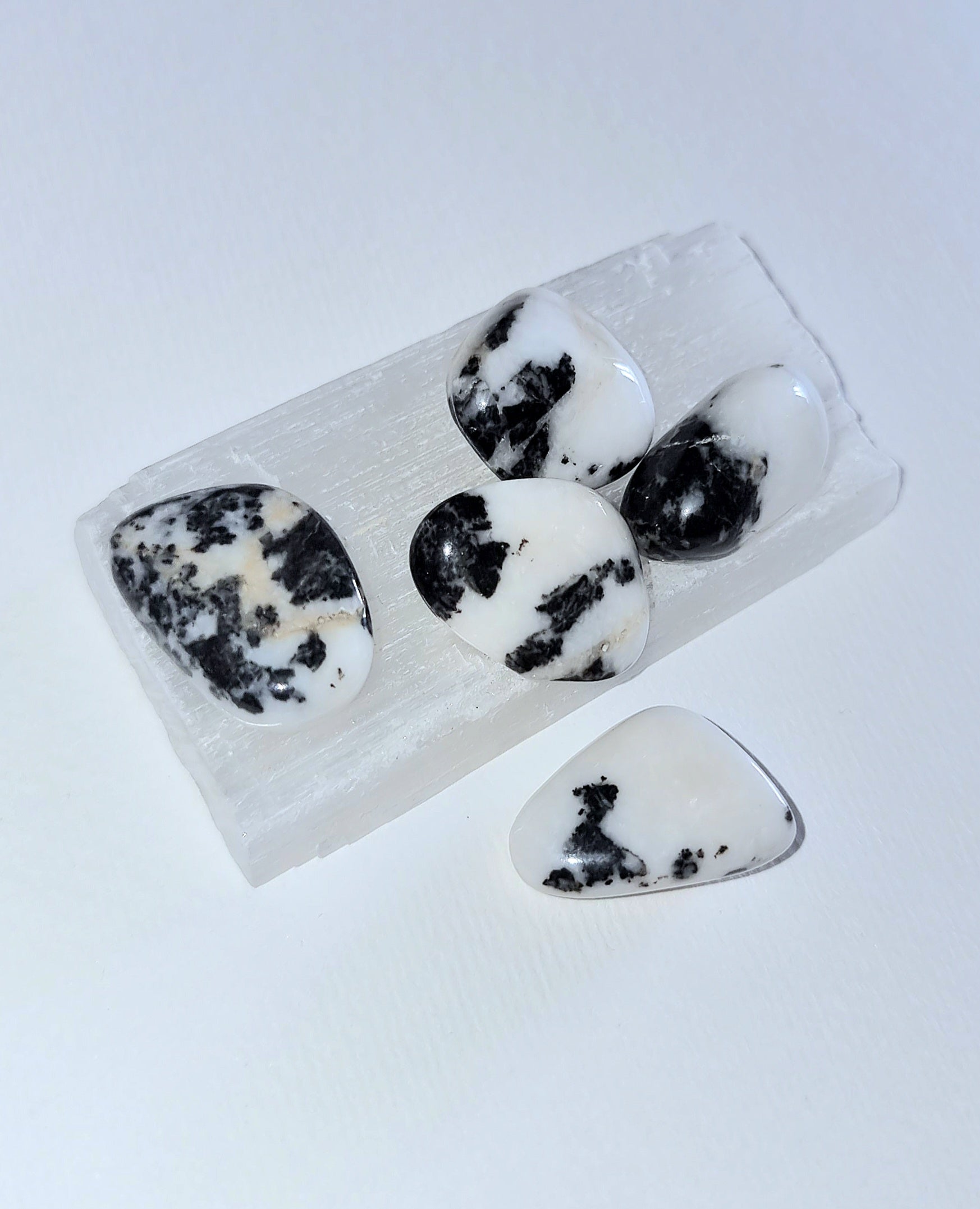 Zebra Jasper Tumble Stone