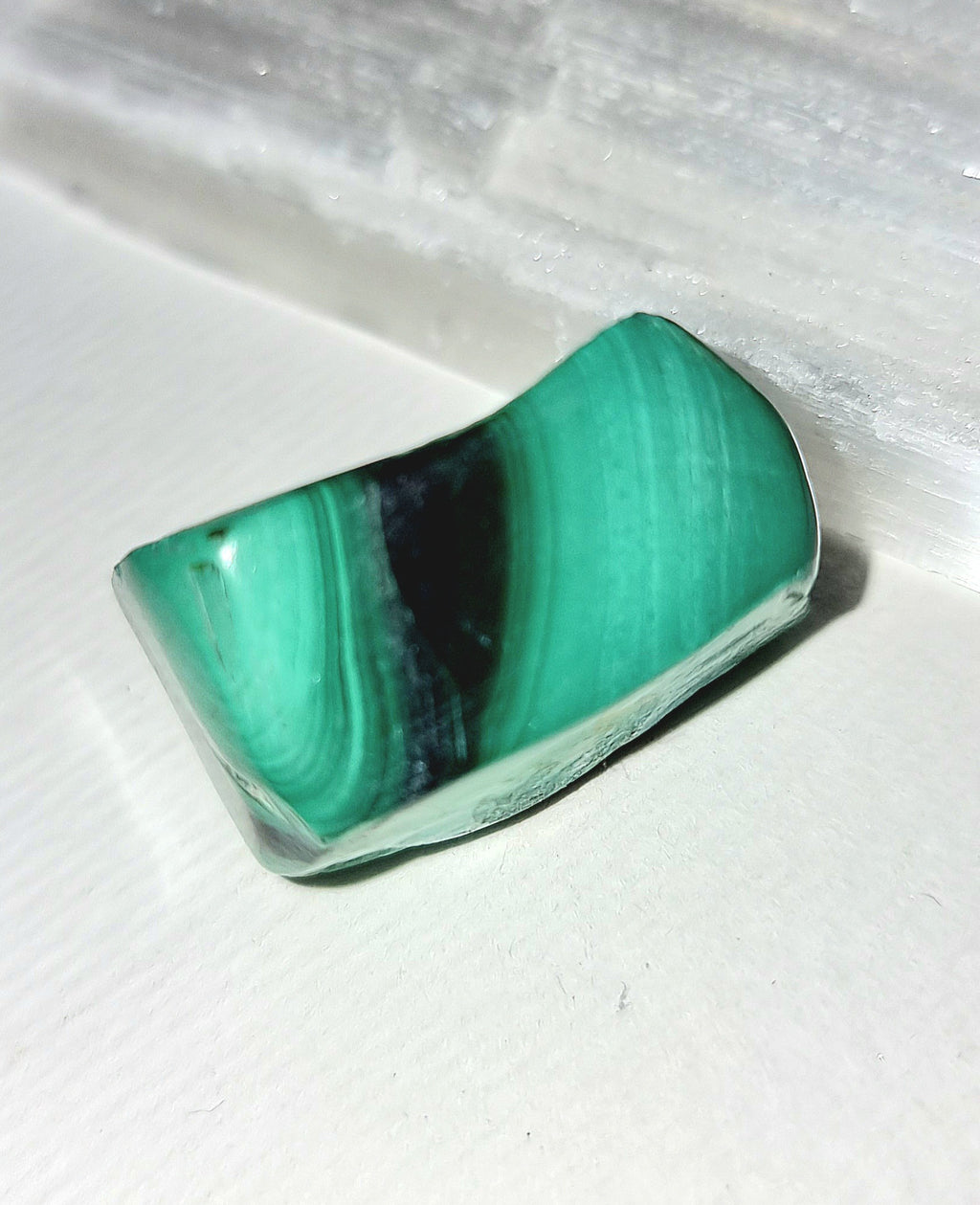 Genuine Malachite Tumble Stone