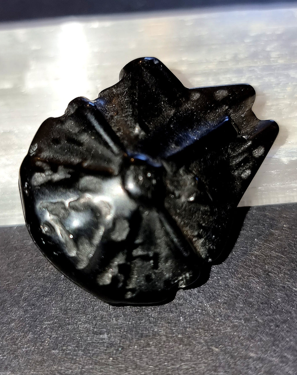 Black Obsidian Star Ship