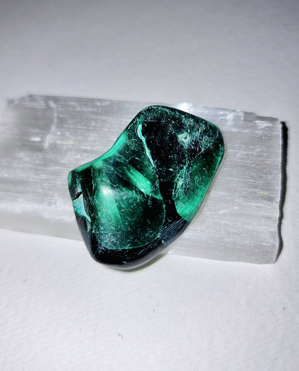 Genuine Malachite Tumble Stone