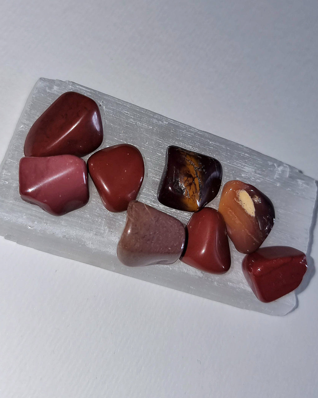 Mookaite small tumble stone