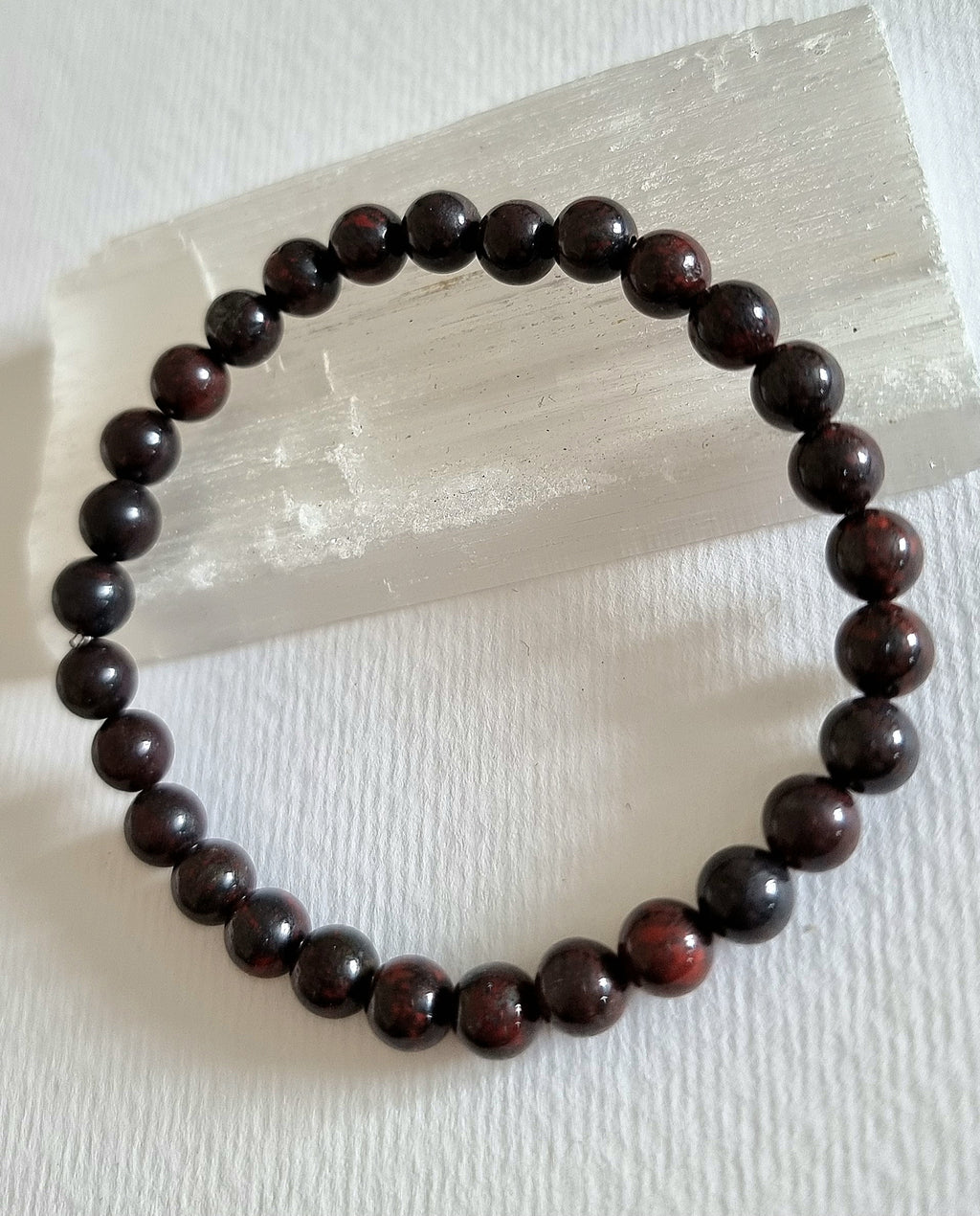 Brecciated Jasper Bracelet 6mm beads