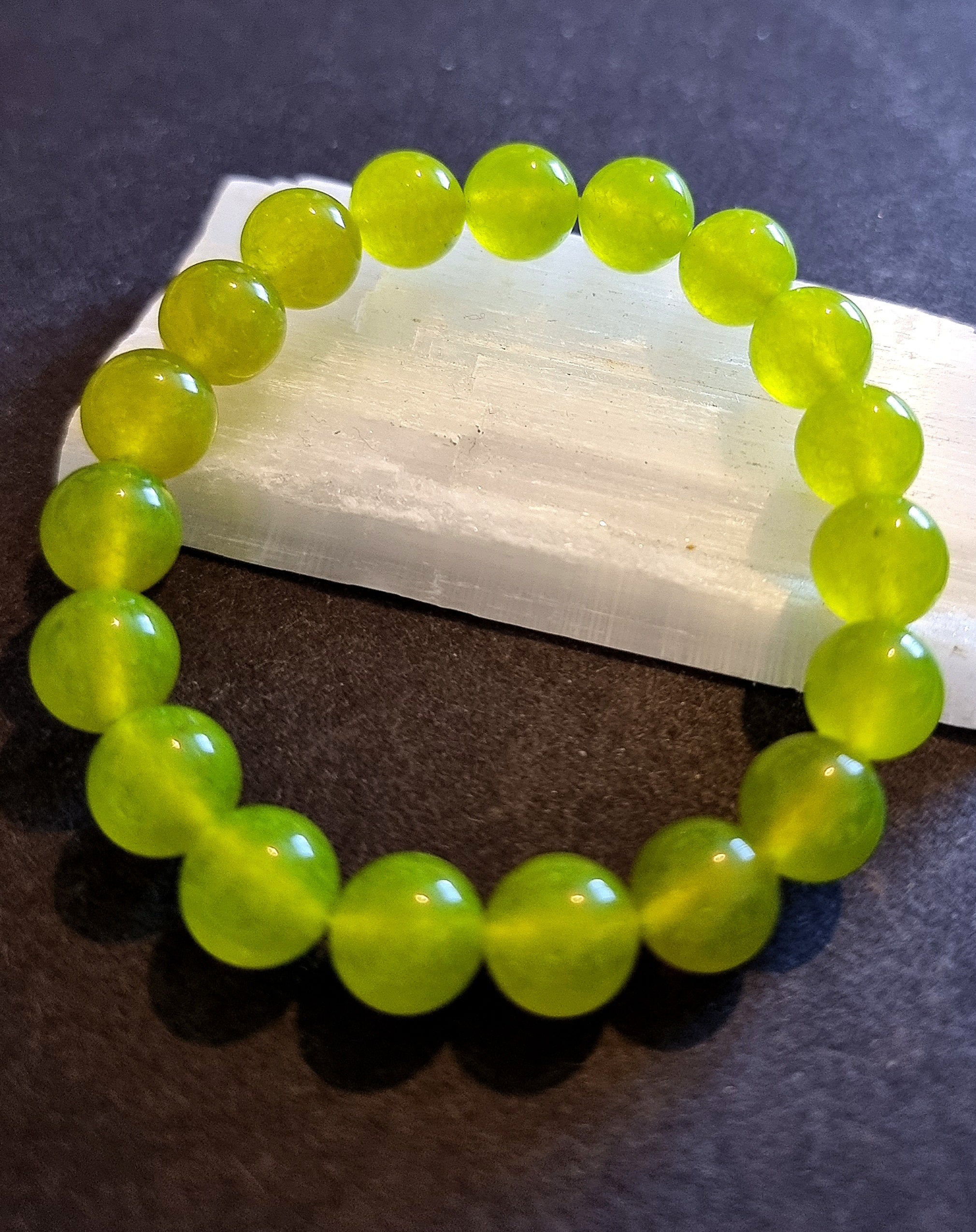 Green Chalcedony Bracelet