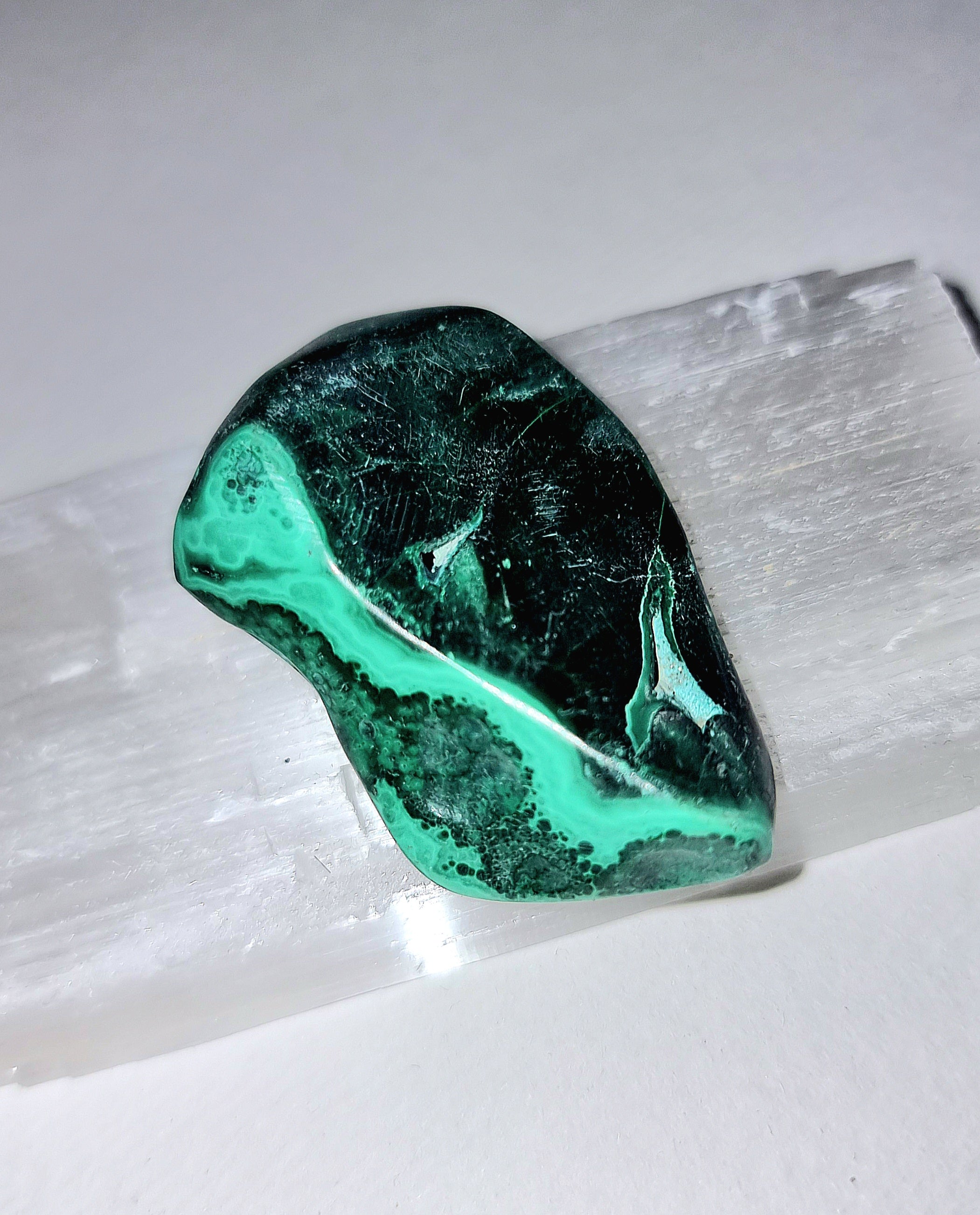 Genuine Malachite Tumble Stone
