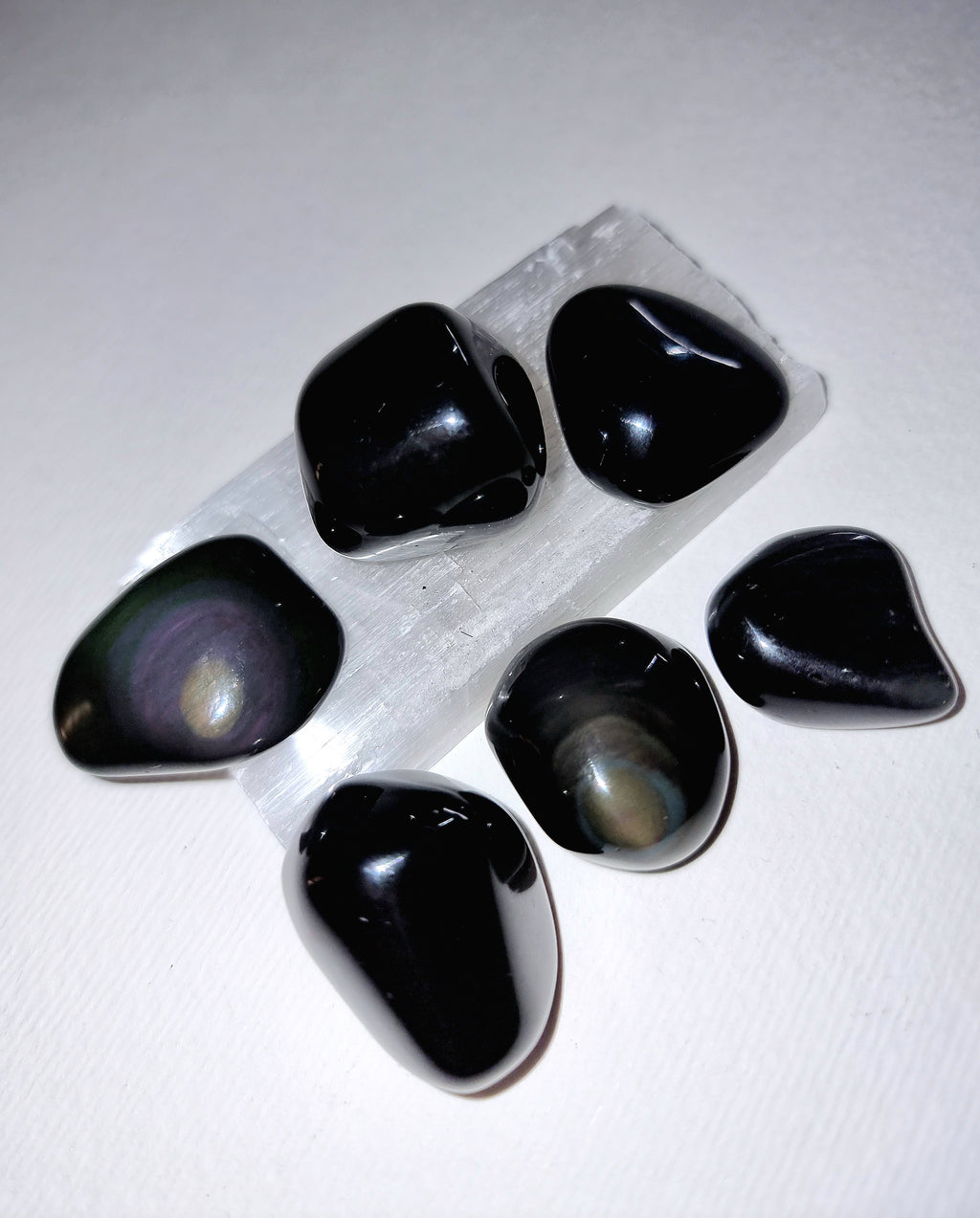 Rainbow Obsidian Tumble Stone