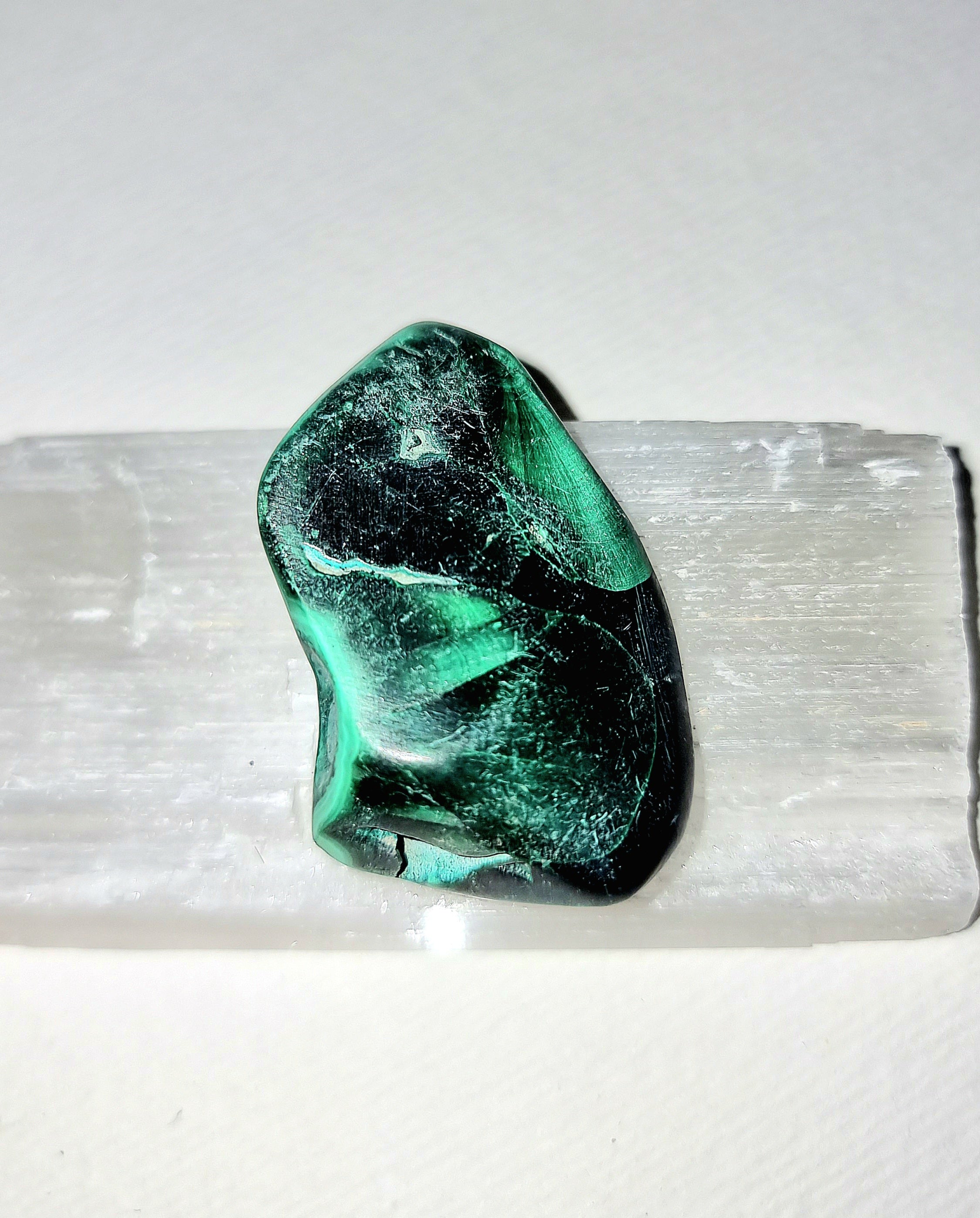 Genuine Malachite Tumble Stone