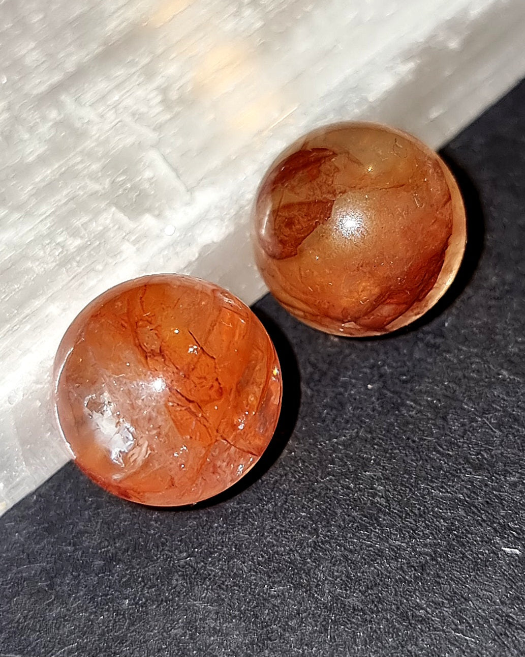 Fire Quartz Sphere