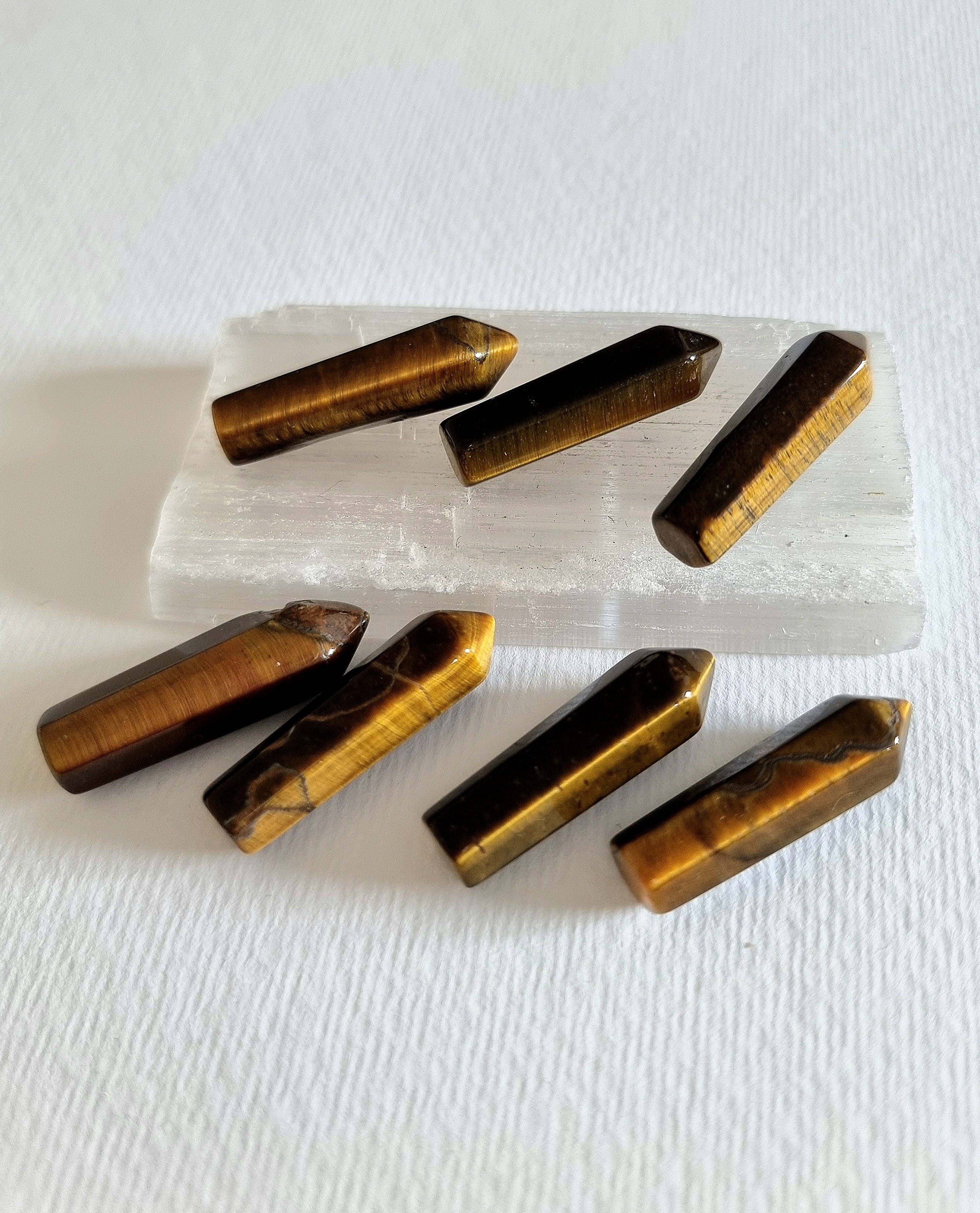 Tigers Eye Crystal Mini Point