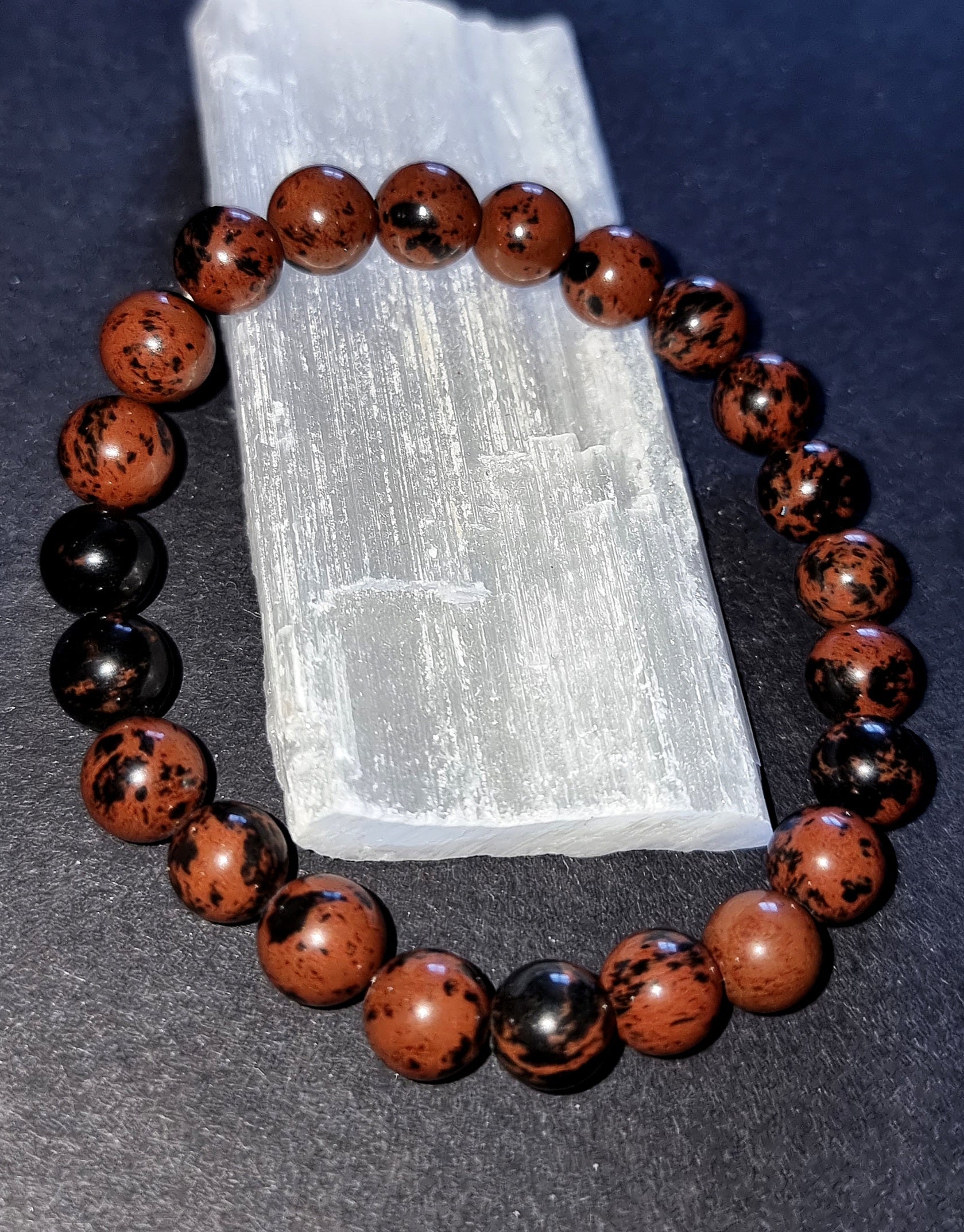 Mahogany Obsidian Bracelet