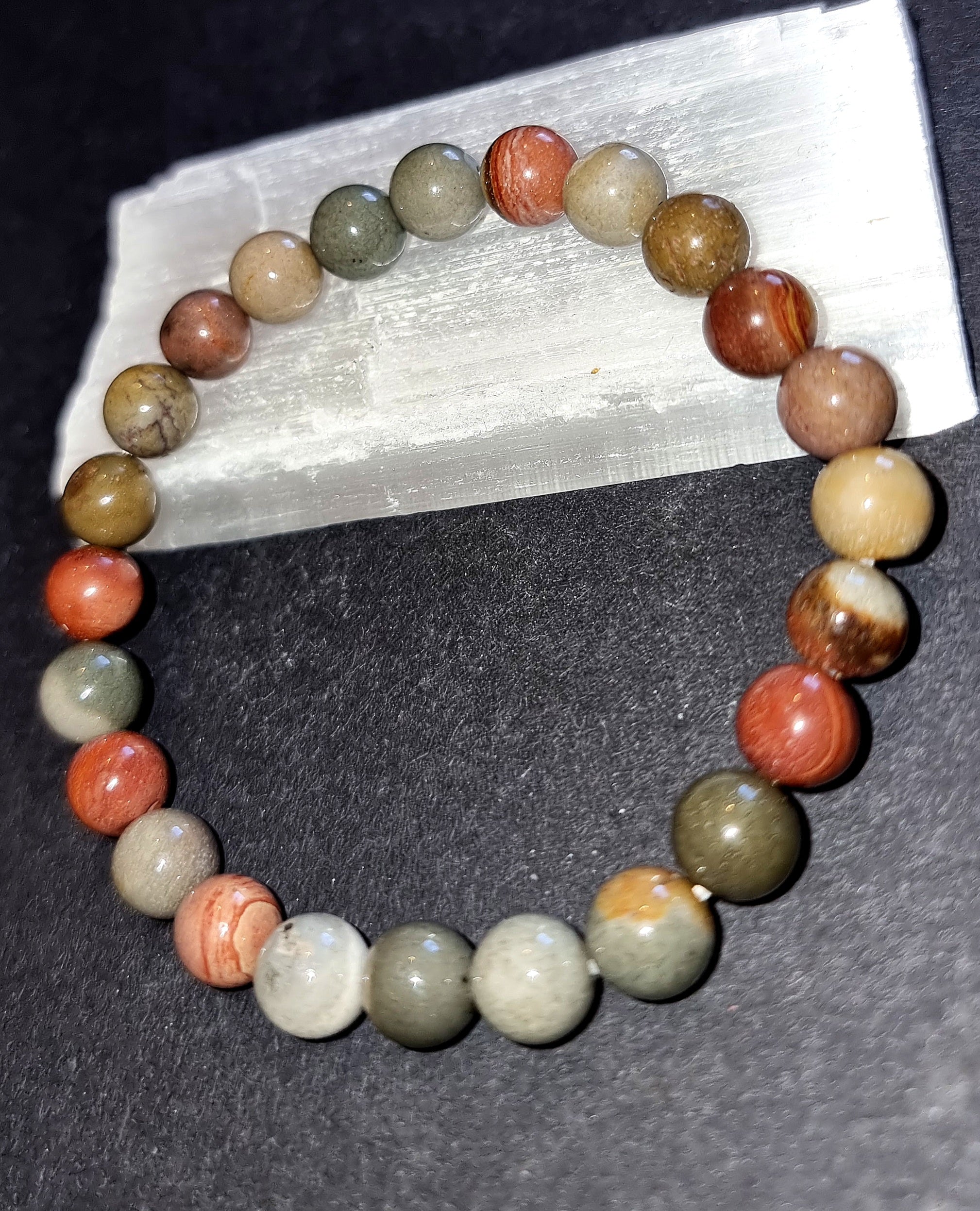 Polychrome Jasper Bracelet