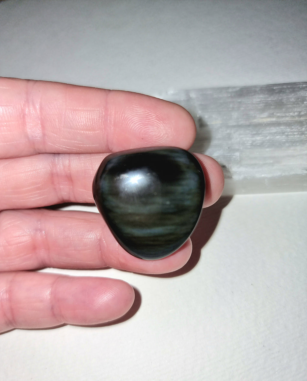 Rainbow Obsidian Tumble Stone