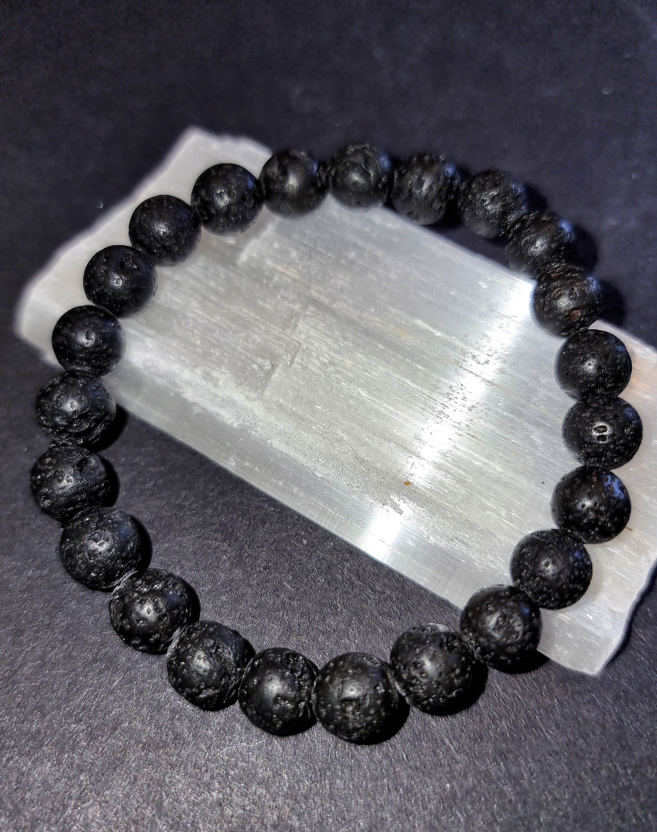 Lava Rock Bracelet