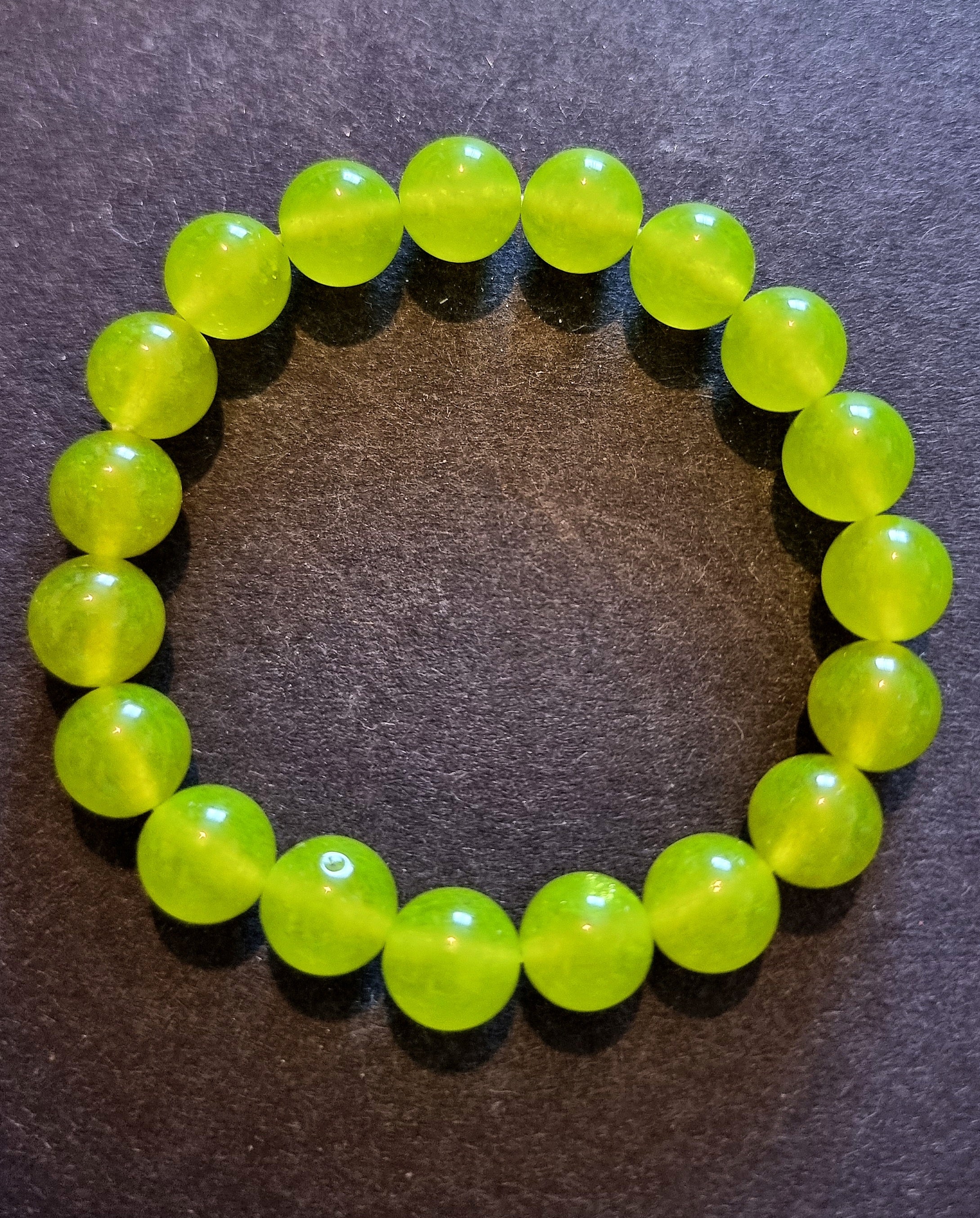Green Chalcedony Bracelet