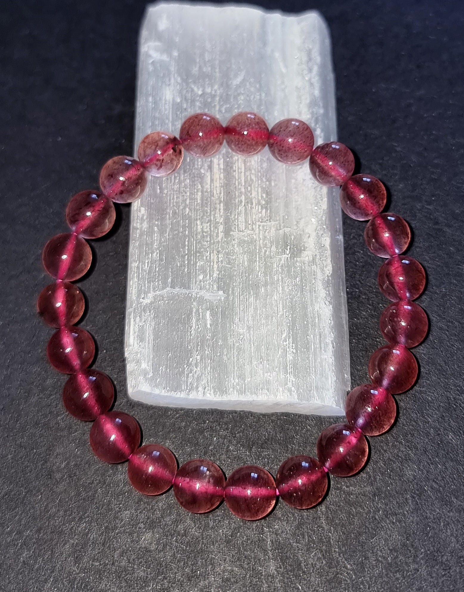 Strawberry Quartz Bracelet