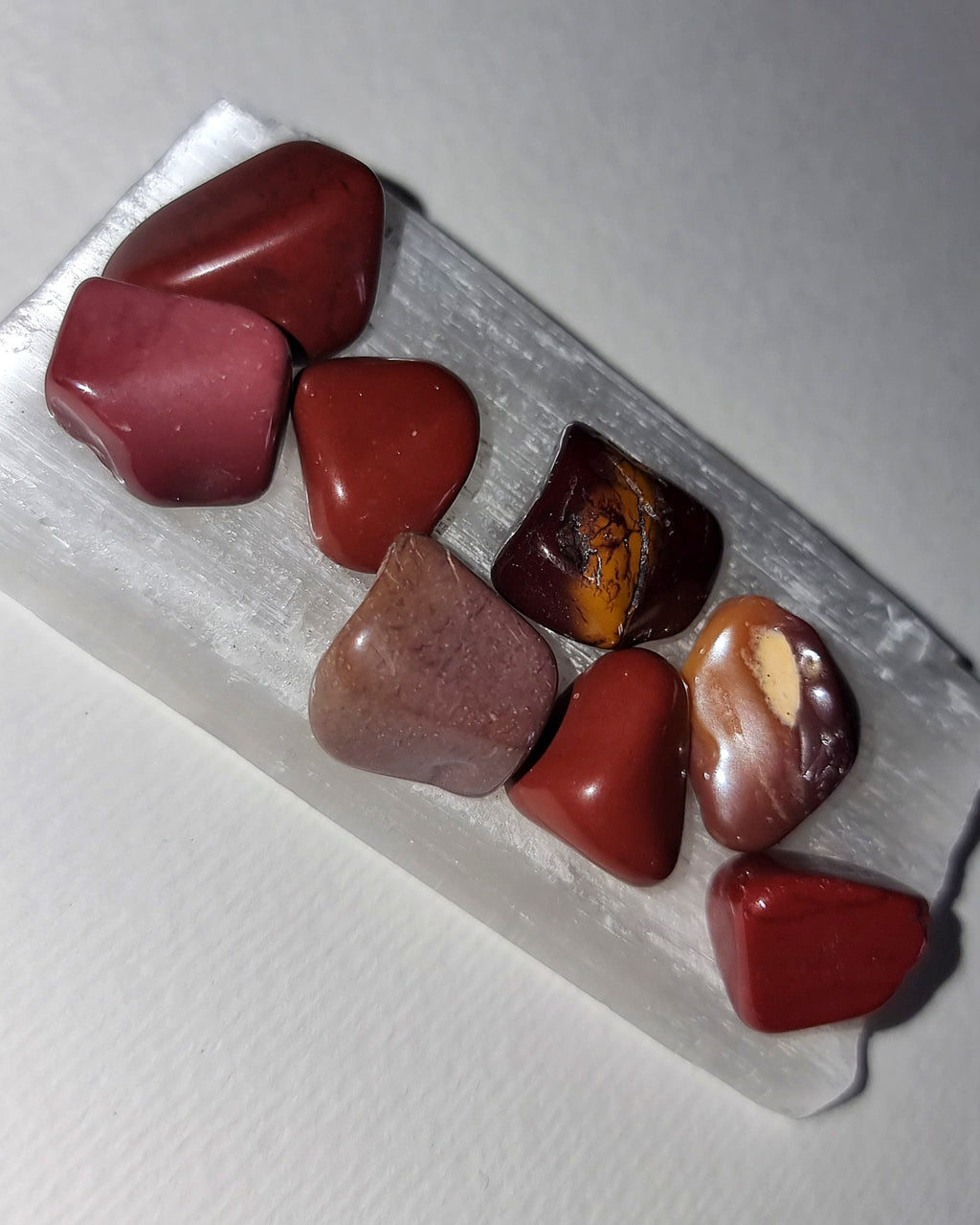 Mookaite small tumble stone