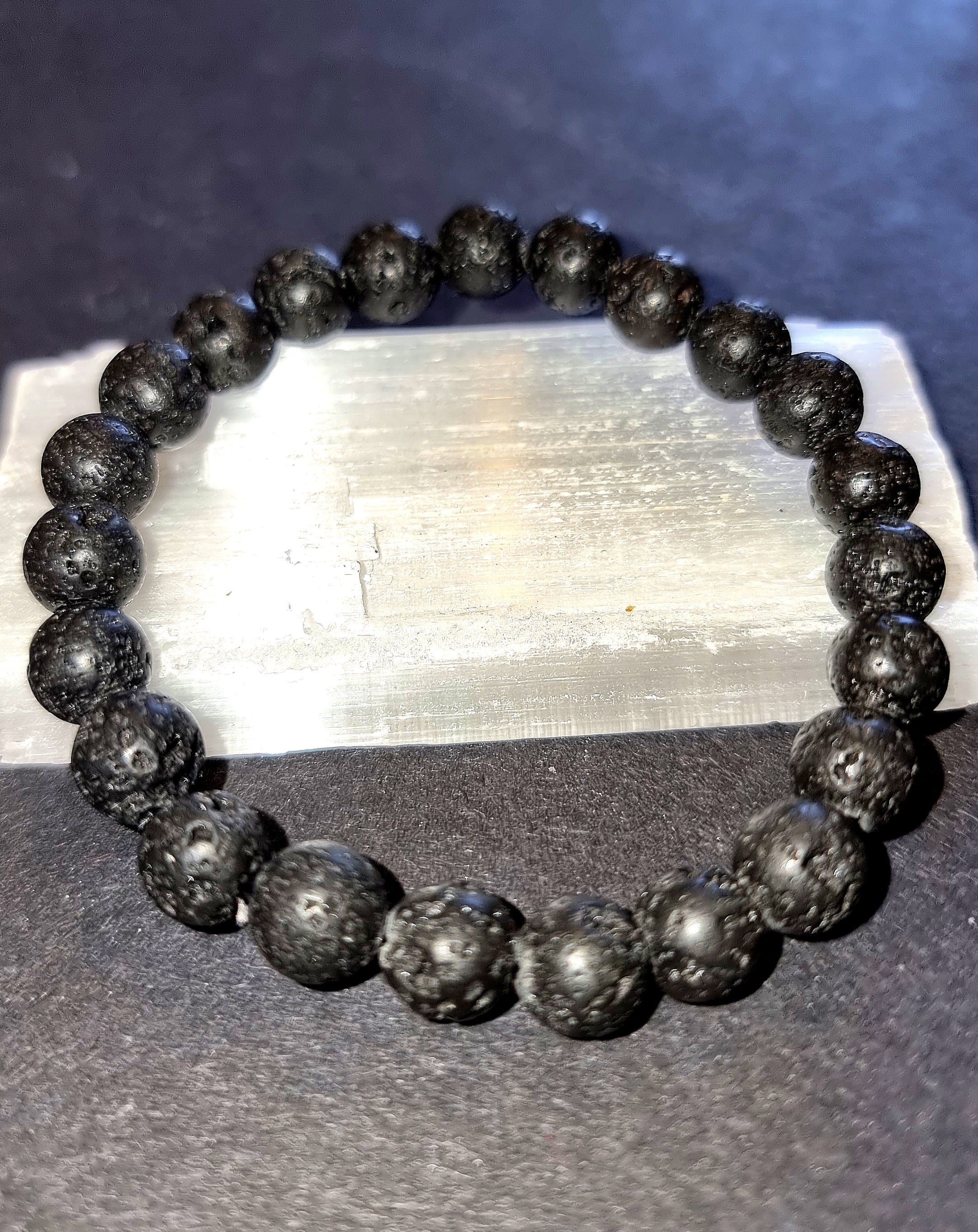 Lava Rock Bracelet