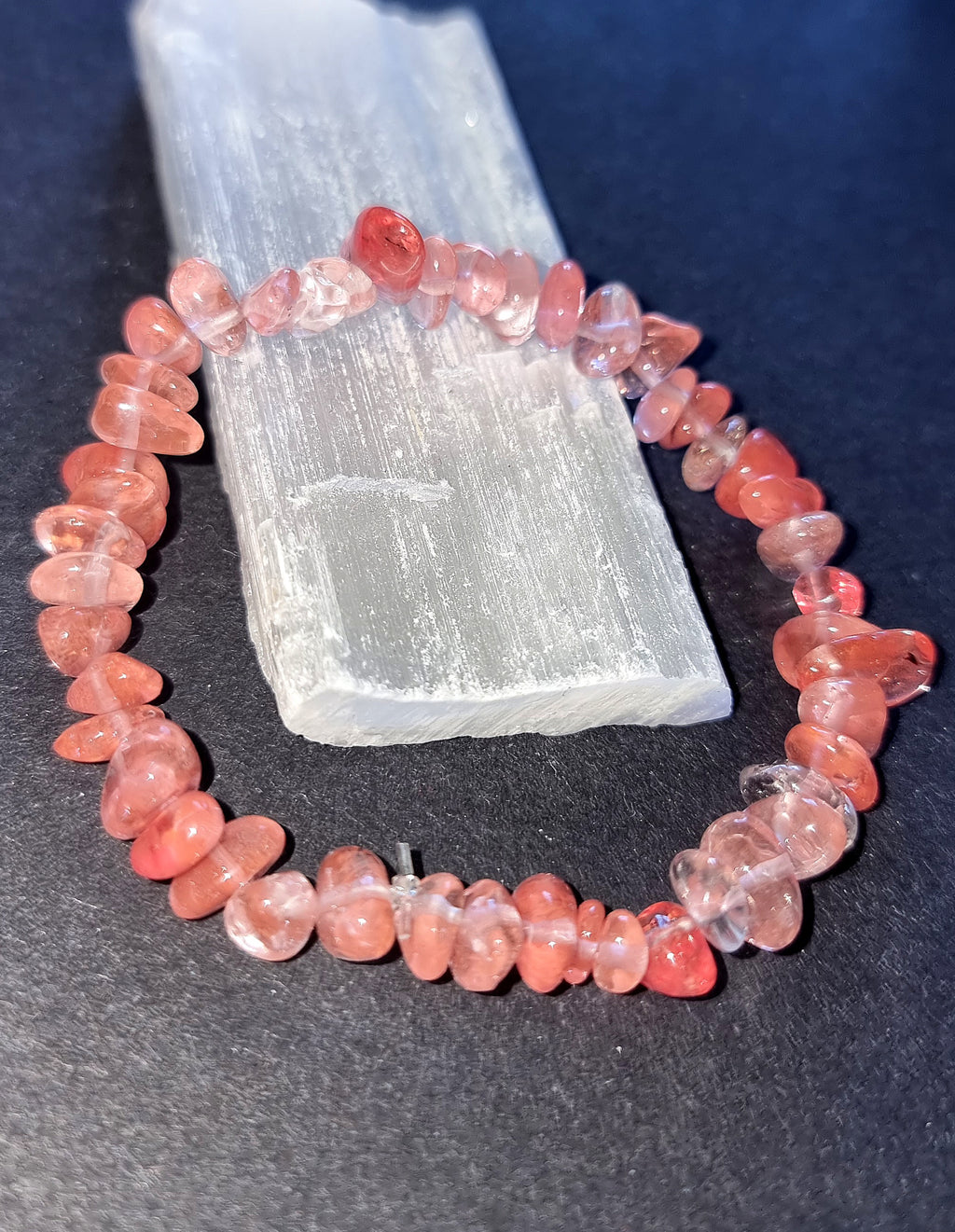 Cherry Quartz Bracelet