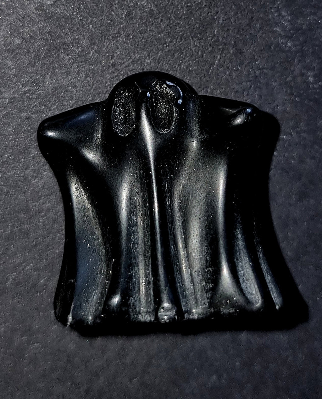 Black Obsidian Crystal Ghost - Protection & Negative Energy Shield