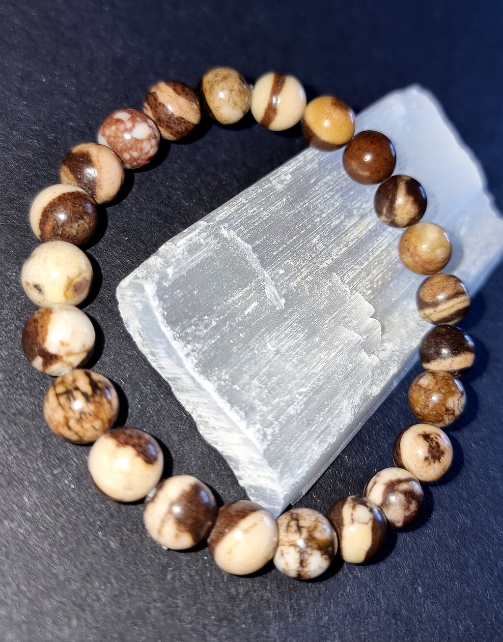 Australian Zebra Jasper Bracelet