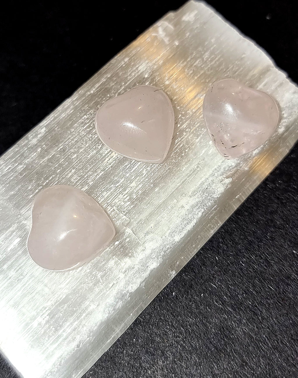 Rose Quartz Heart - Mini