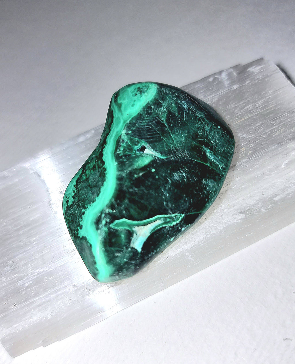 Genuine Malachite Tumble Stone