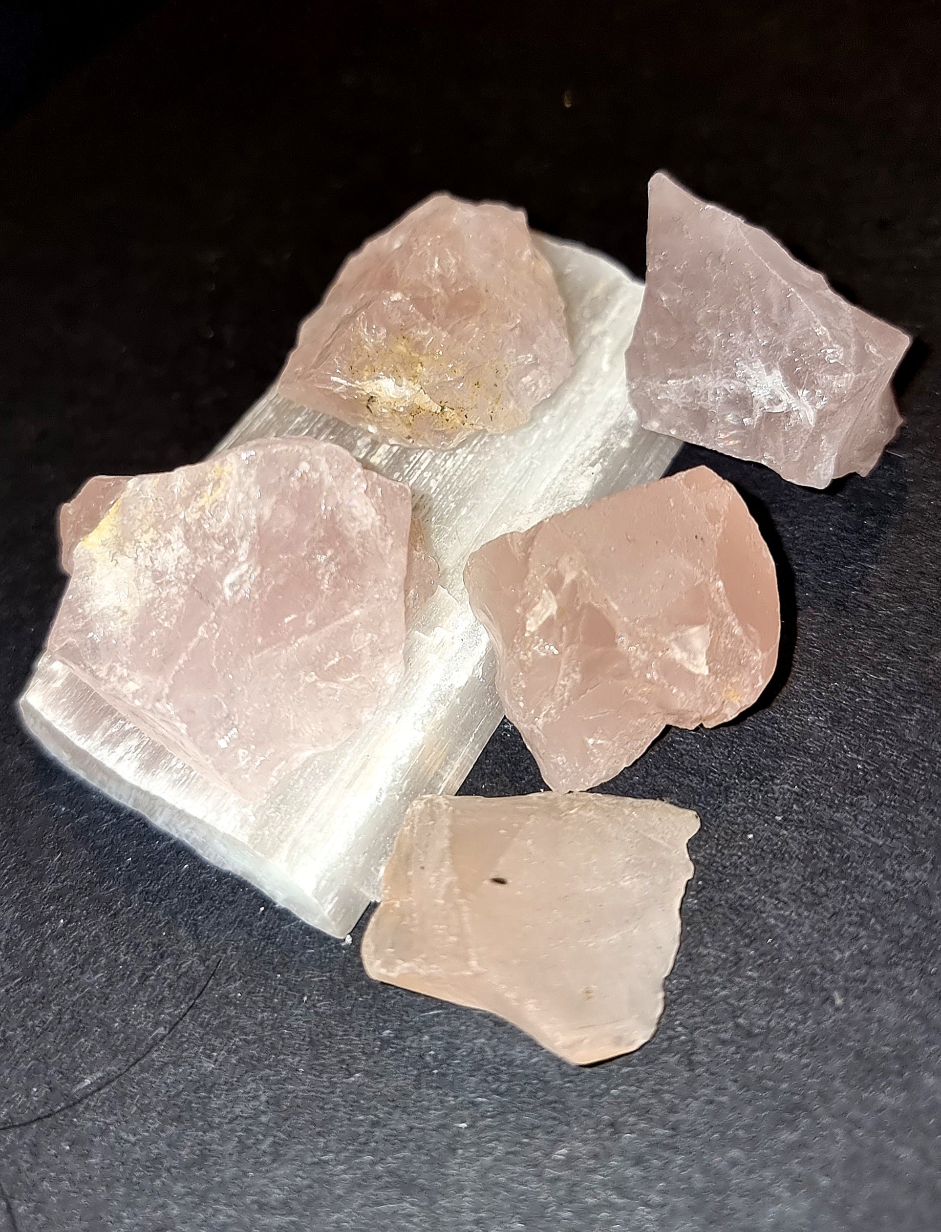 Rose Quartz Raw Stone Rough Stone