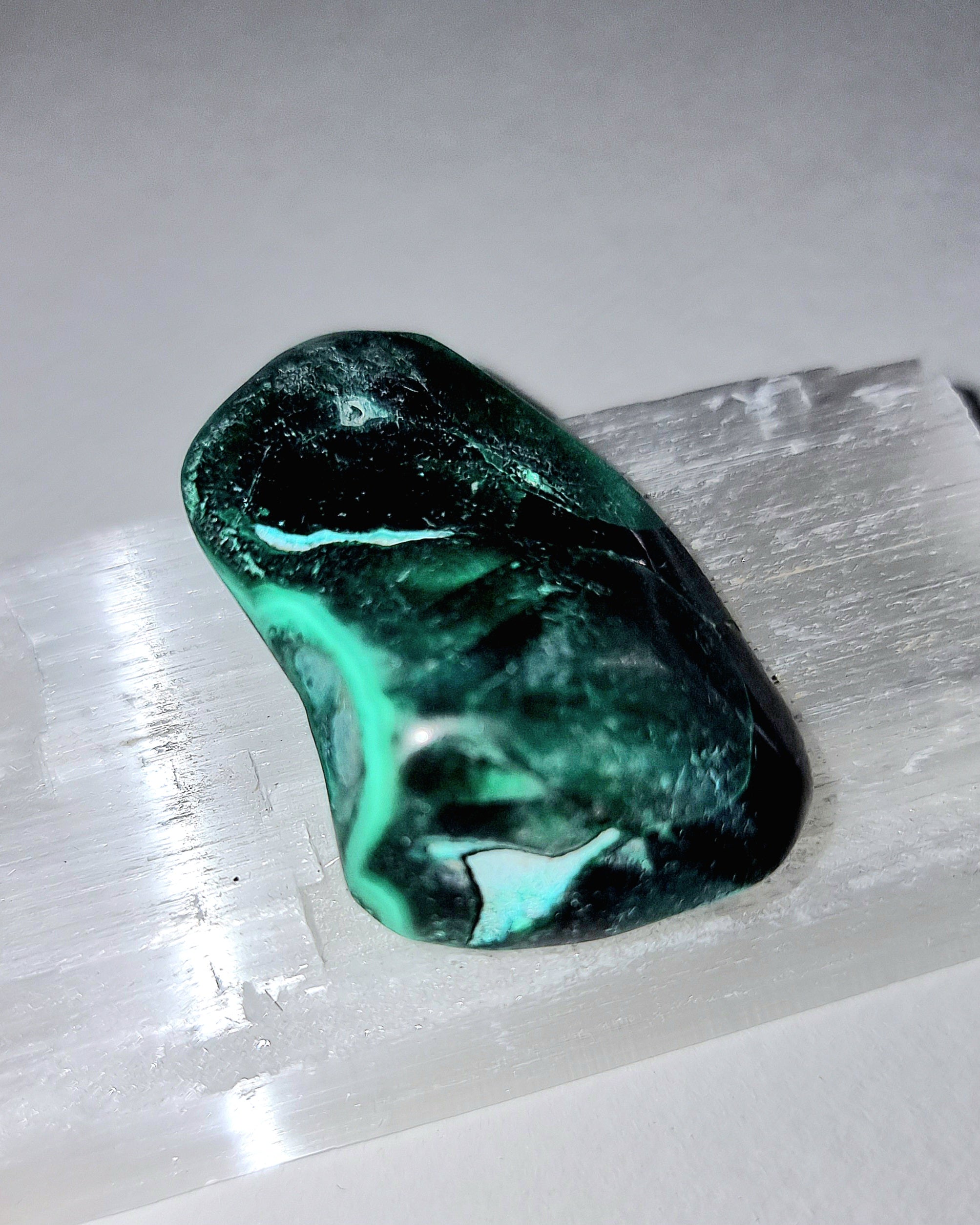 Genuine Malachite Tumble Stone