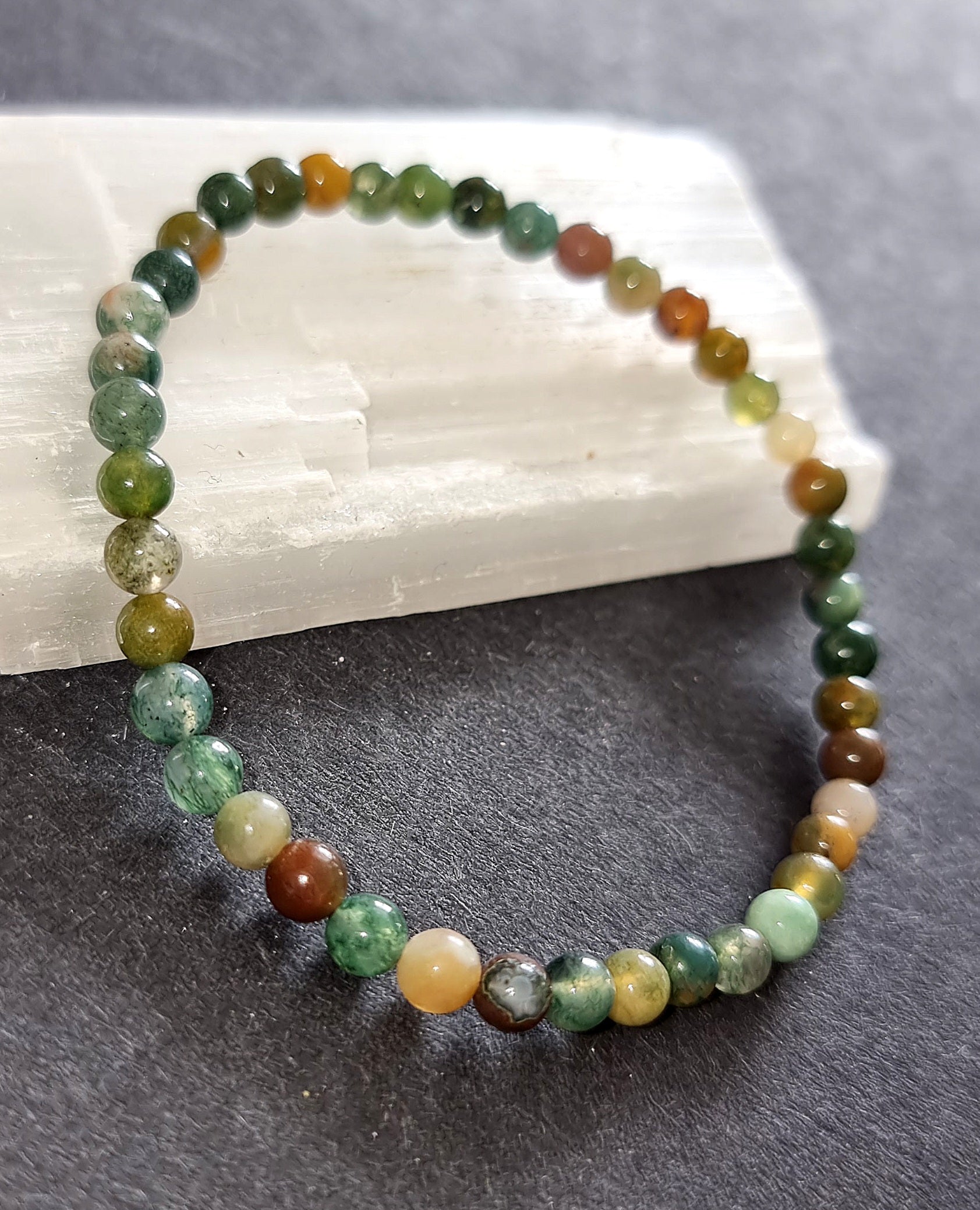 Indian Agate Bracelet