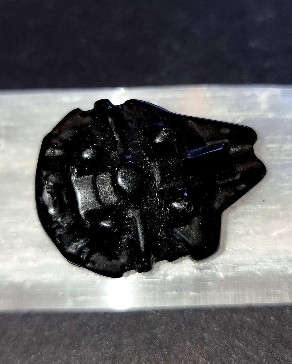 Black Obsidian Star Ship