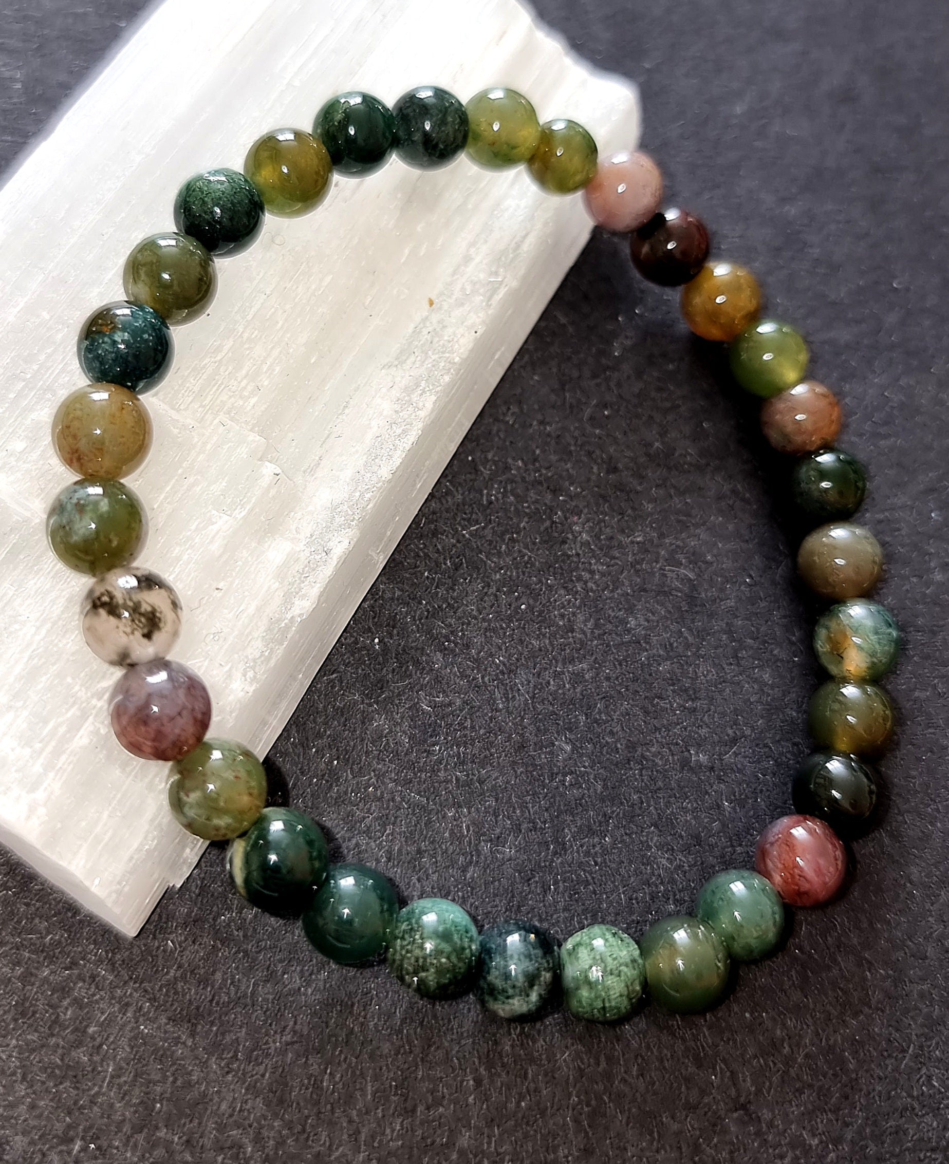 Indian Agate Bracelet
