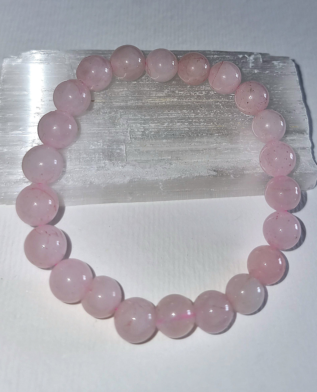 Rose Quartz Bracelet 8mm beads