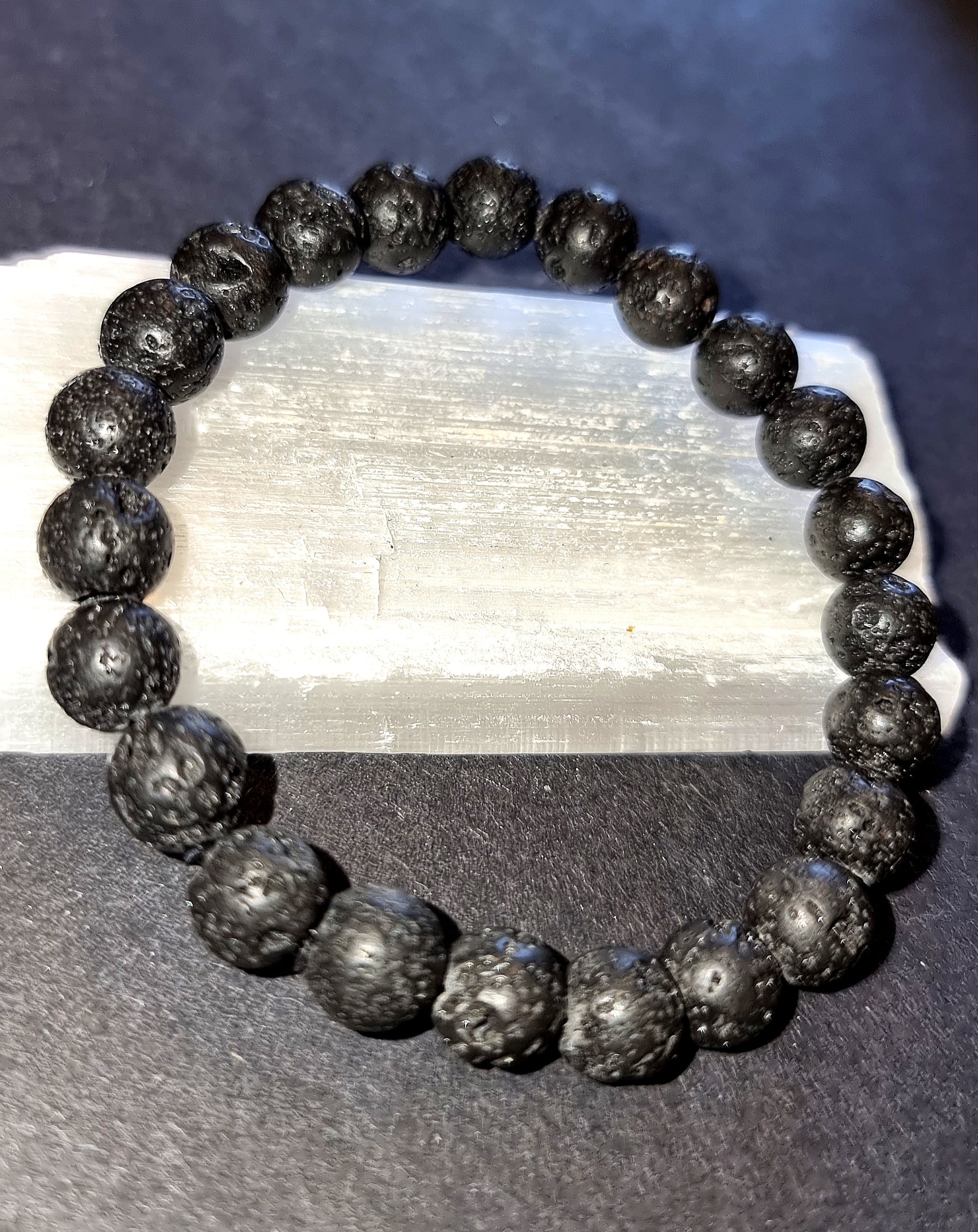 Lava Rock Bracelet