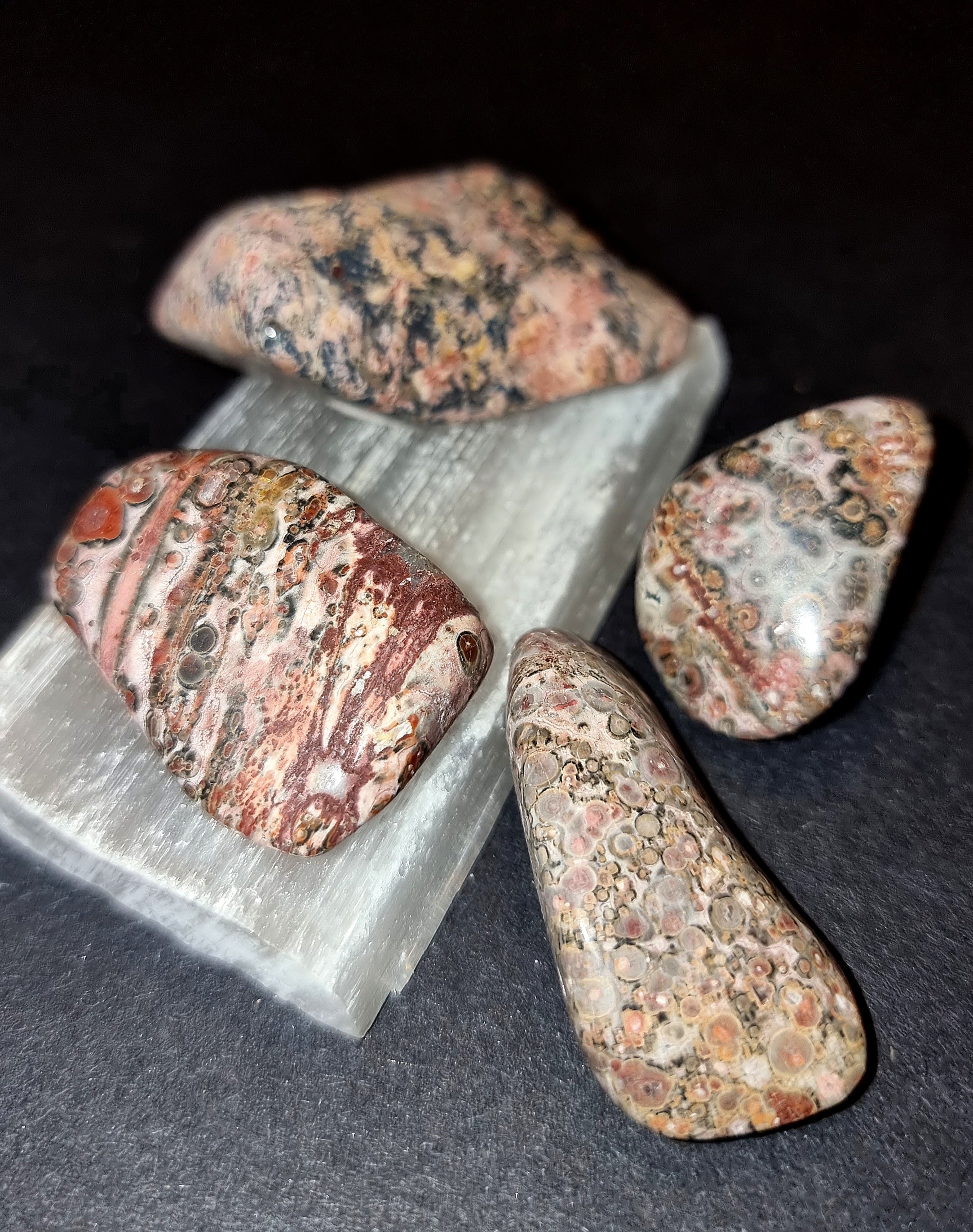 Leopard Skin Jasper Tumble Stone