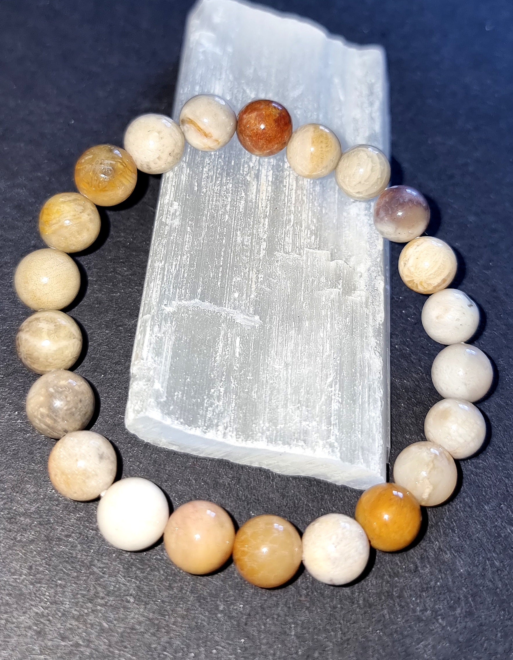 Coral Jasper Bracelet