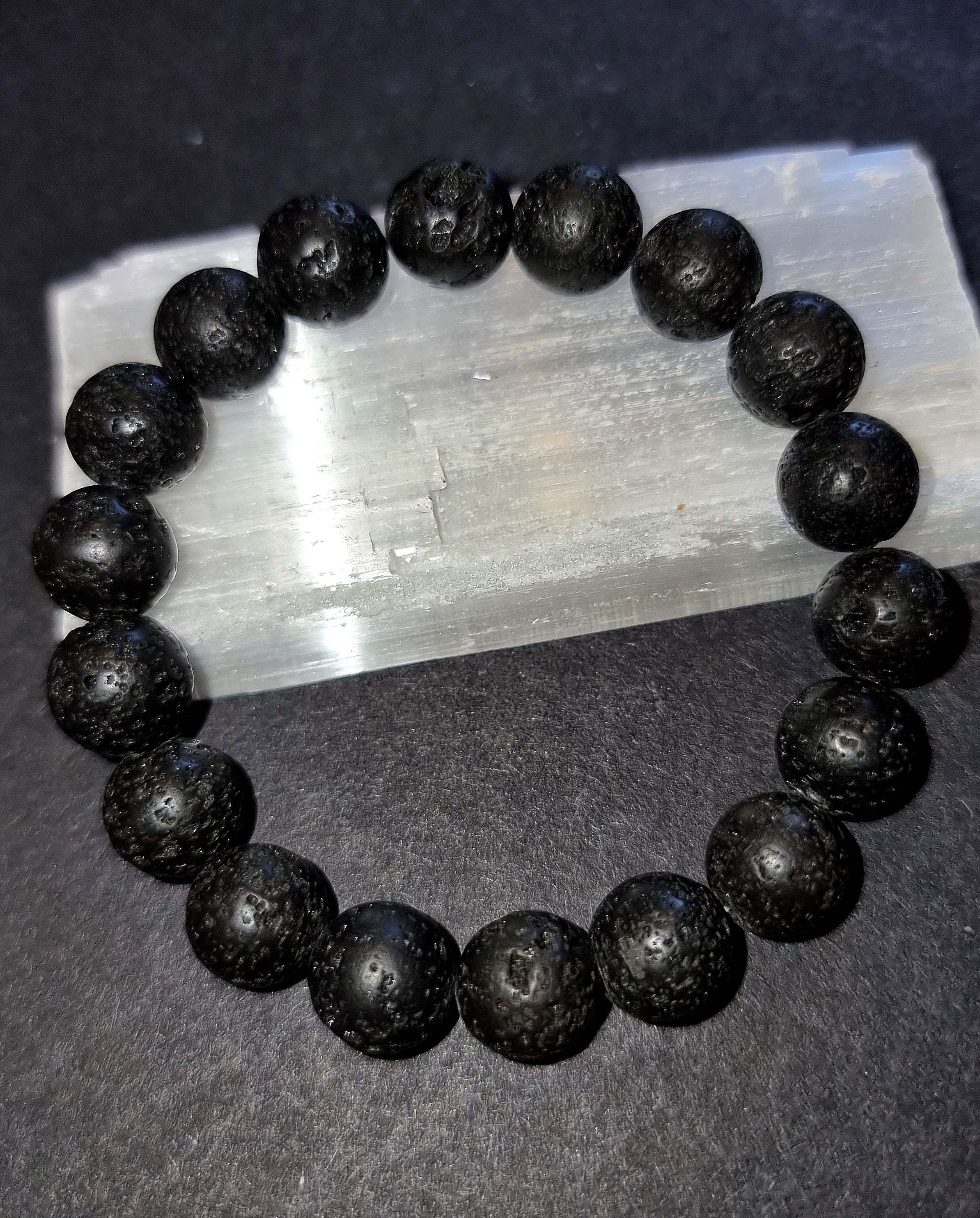 Lava Rock Bracelet