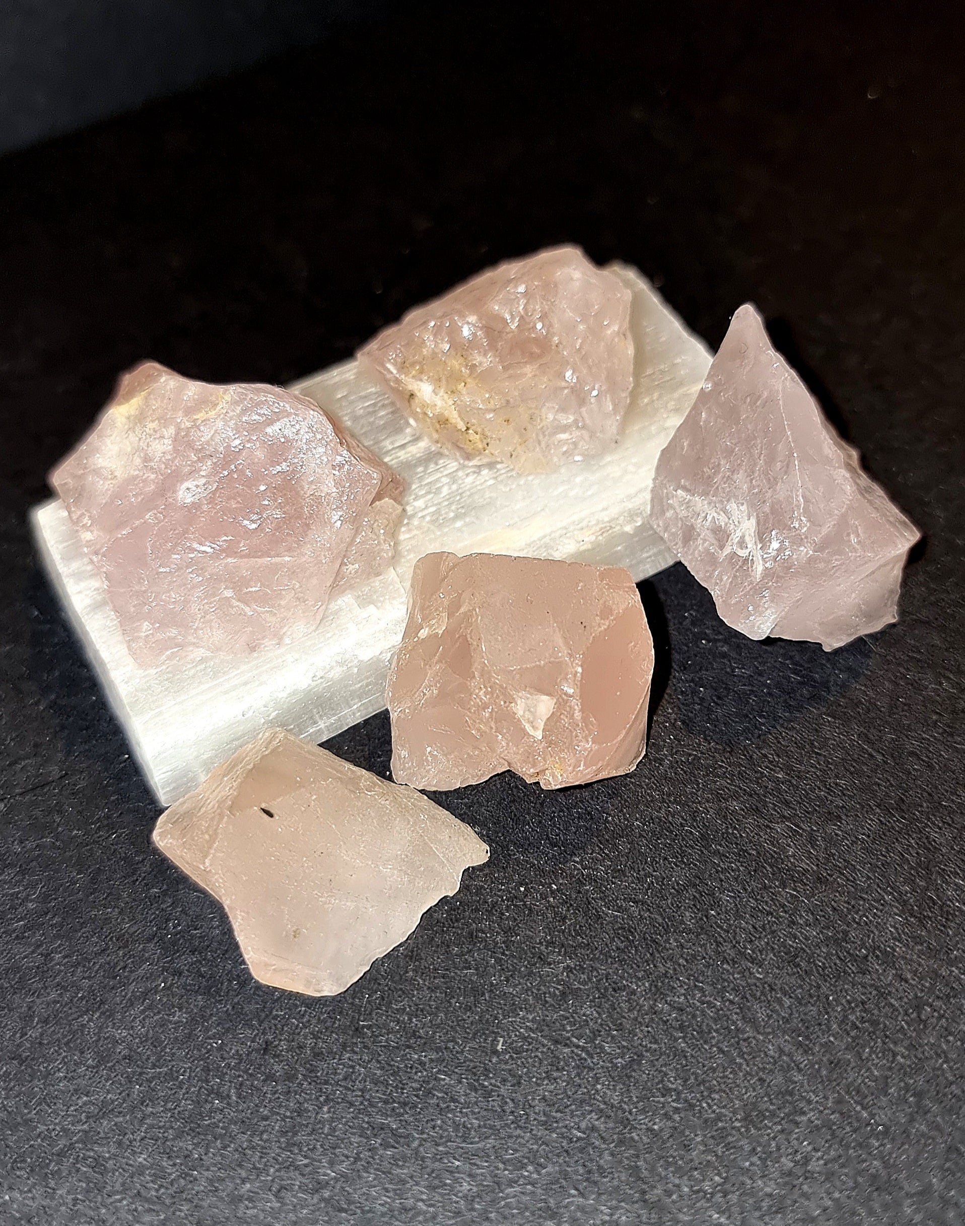 Rose Quartz Raw Stone Rough Stone