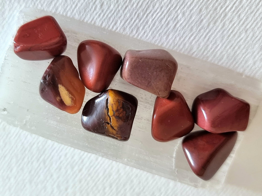 Mookaite small tumble stone