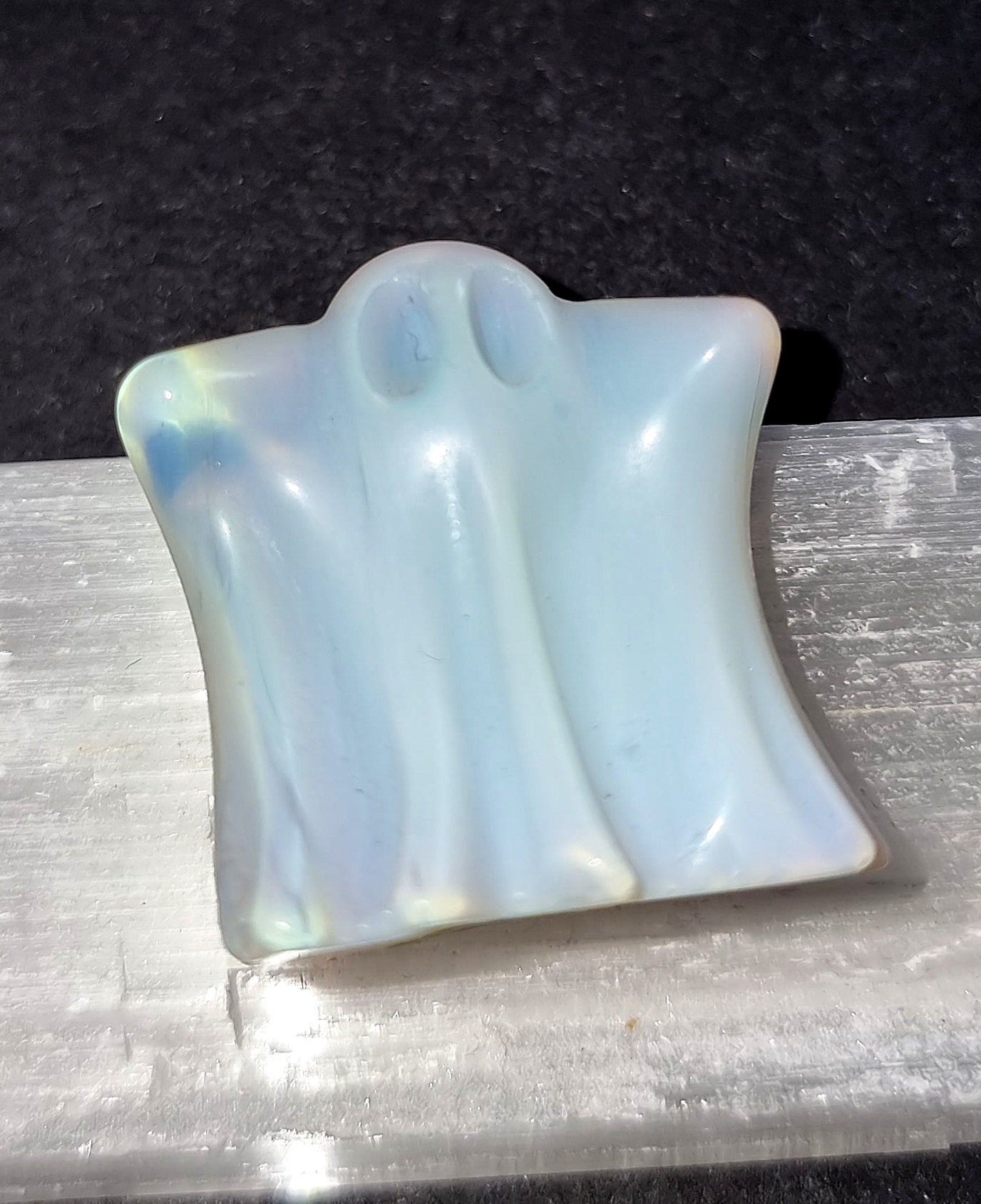 Opalite Crystal Ghost - Intuition & Emotional Healing Stone