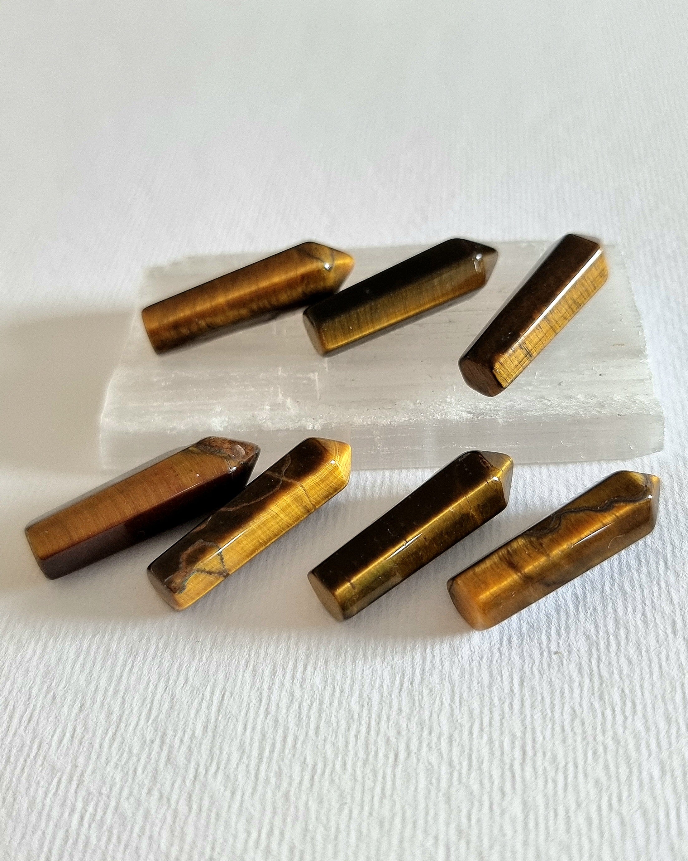 Tigers Eye Crystal Mini Point