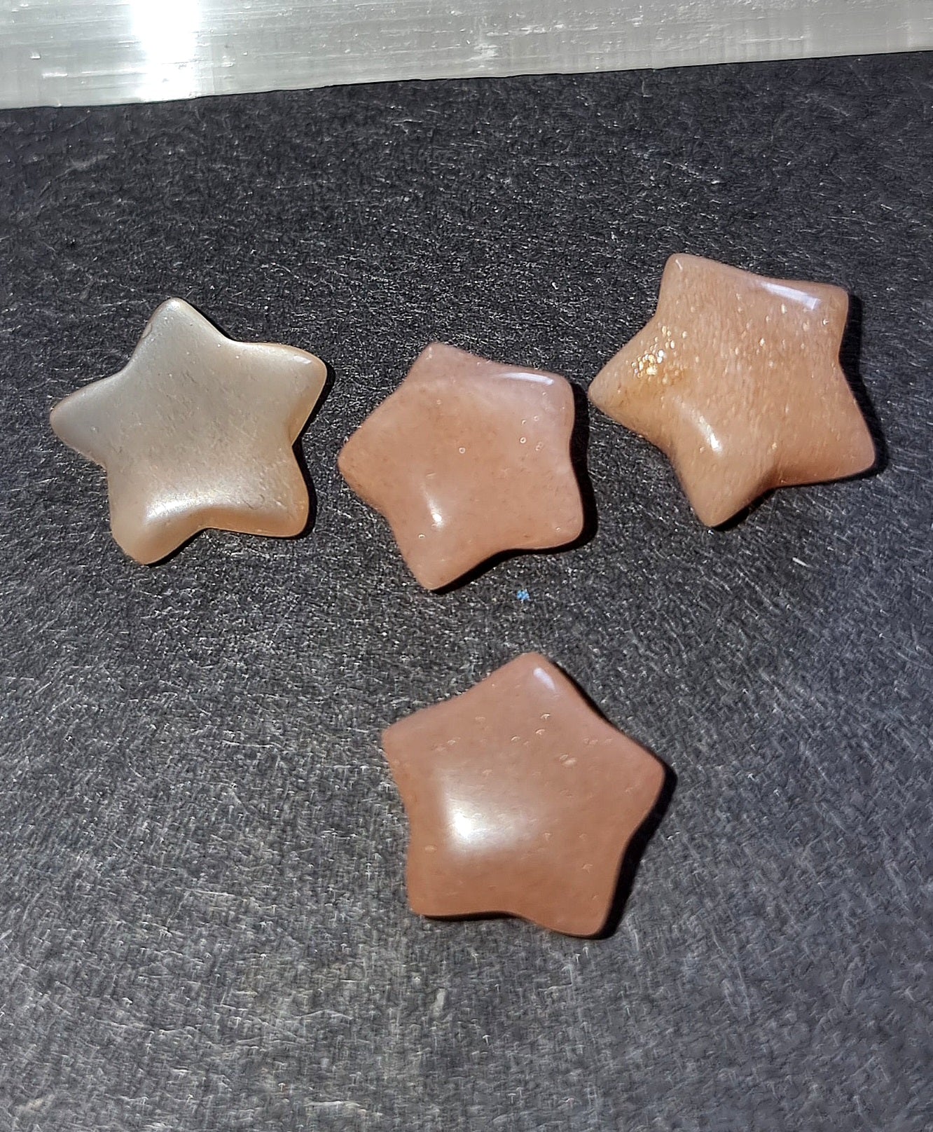 Sunstone Crystal Mini Star - Carved Stone for Joy, Passion & Spiritual Growth