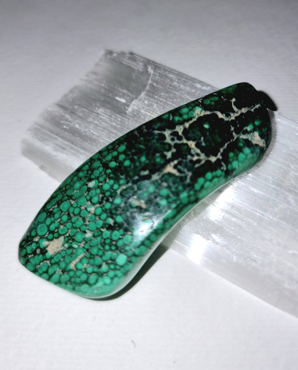 Genuine Malachite Freeform Tumble Stone