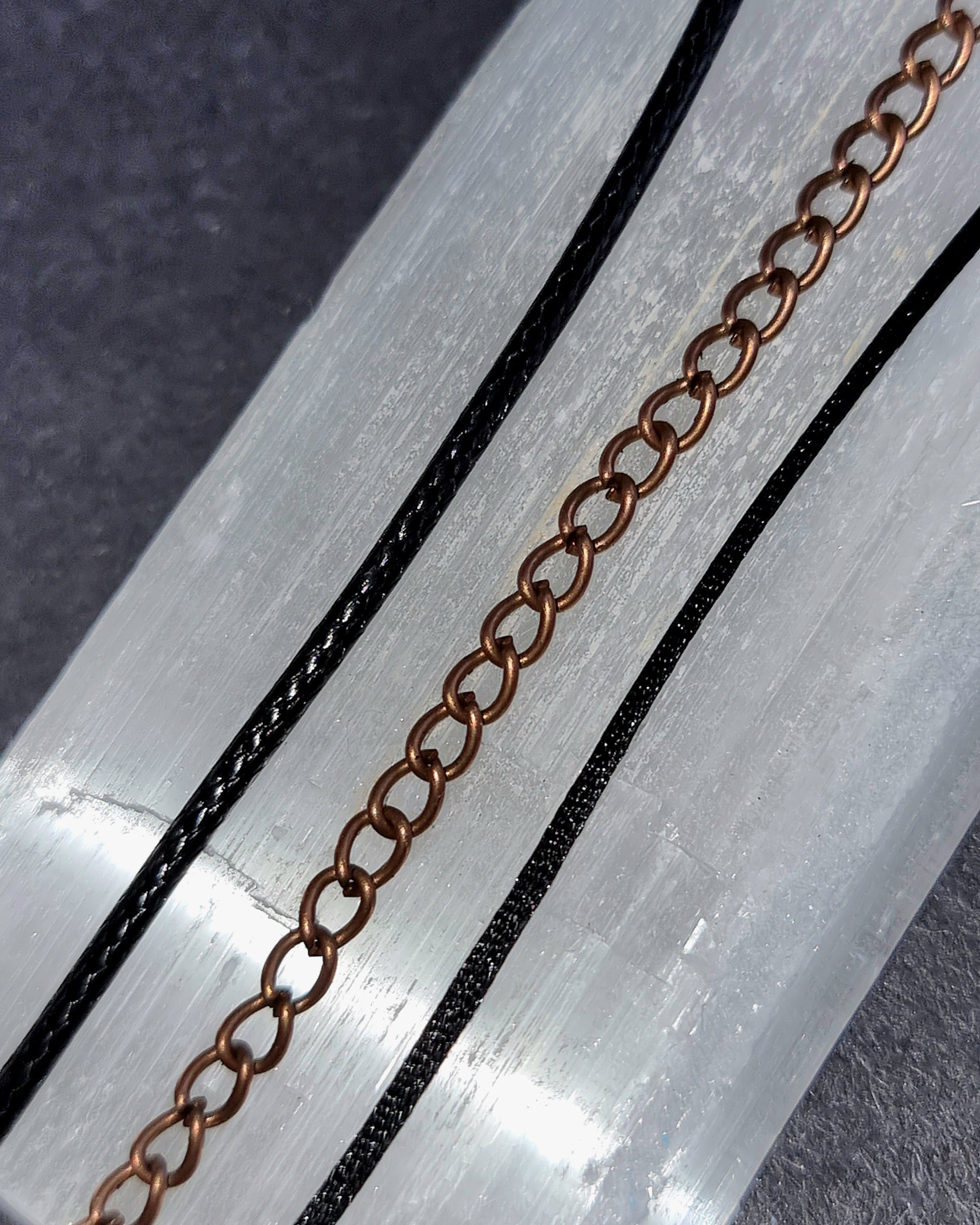 Amethyst Pendant - Copper Wire Wrapped Necklace for Spiritual Protection & Intuition